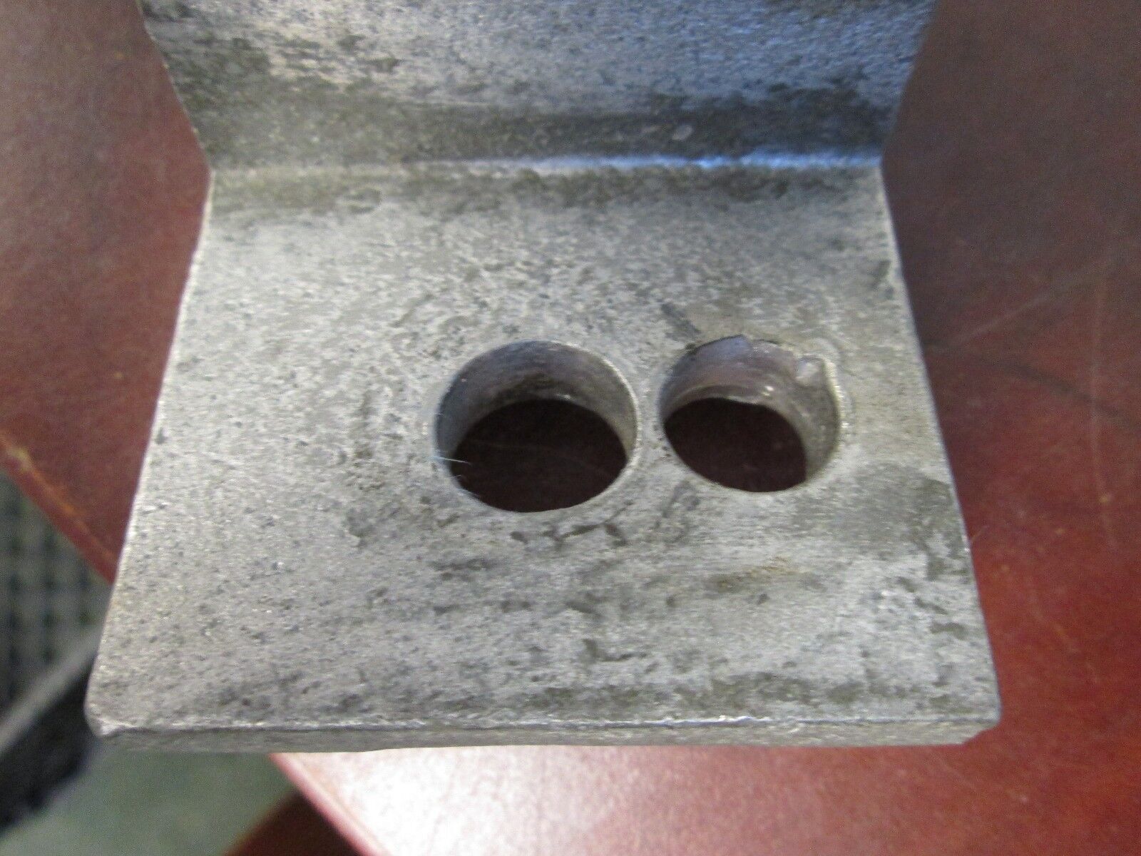 Square D Mechanical Lug 500MCM 2nd Bolt Hole Drilled In 2 Terminal Used