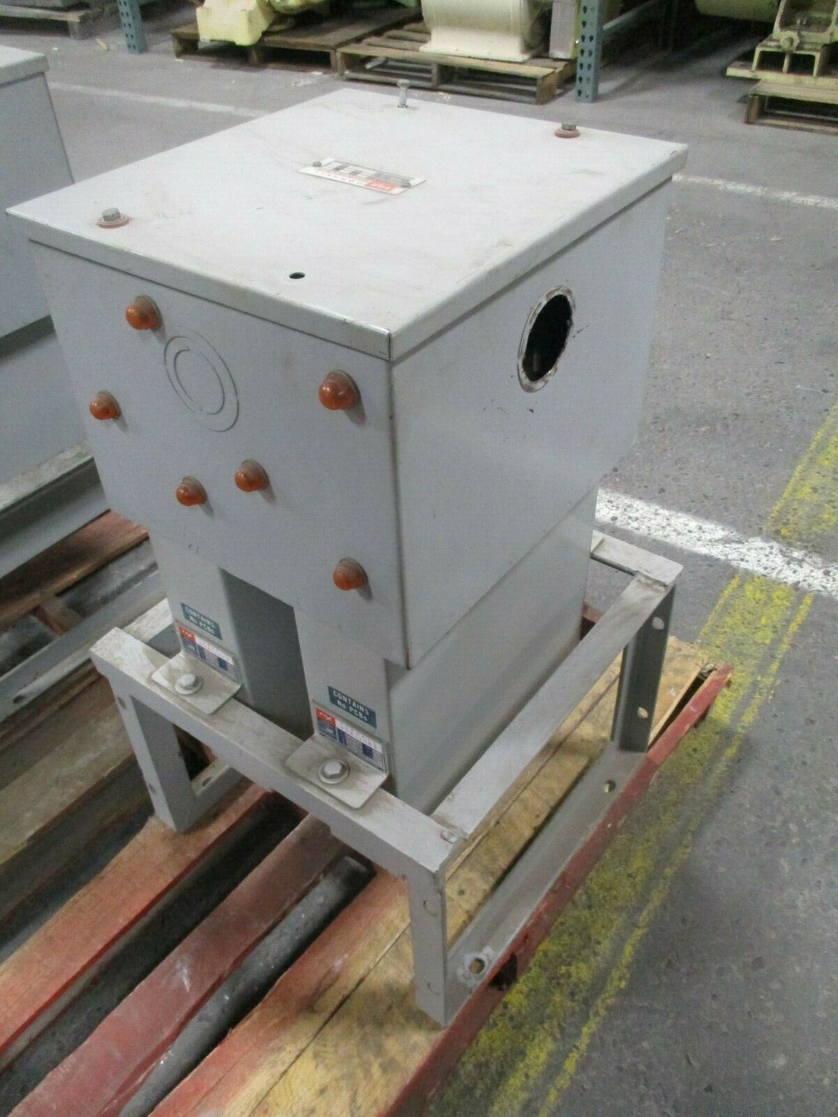 FPE Cornell Dubilier Capacitor Bank ICA2070F33L 70KVAR 480V 60Hz 3Ph Used