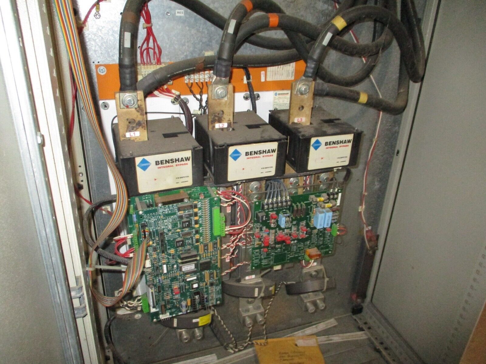 Benshaw Soft Start VCBYDC-500-460-4-RWS 500HP 460V 570A 60Hz Used