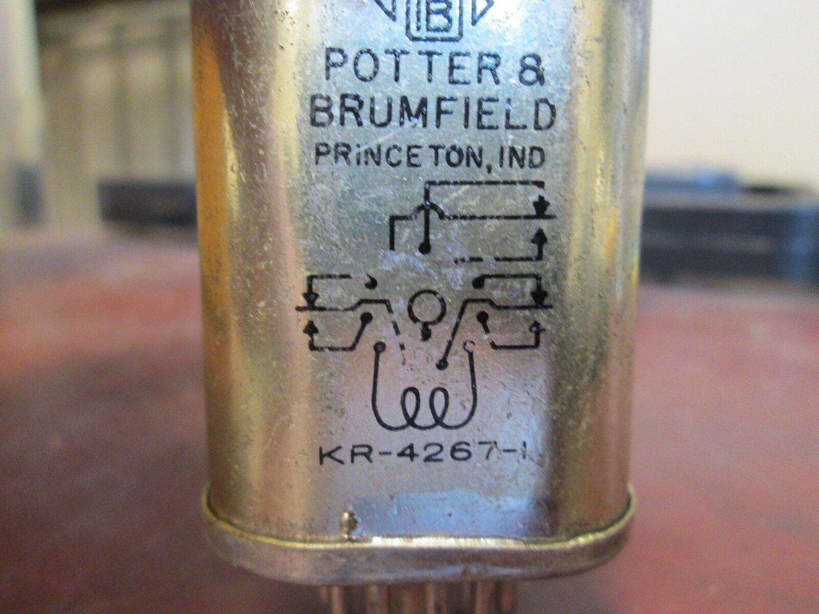 Potter & Brumfield Relay KR-4267-1 *Lot of 4* Used