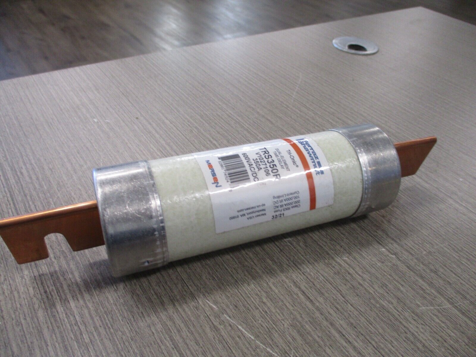 Mersen Tri-onic Fuse TRS350R 350A 600V New Surplus