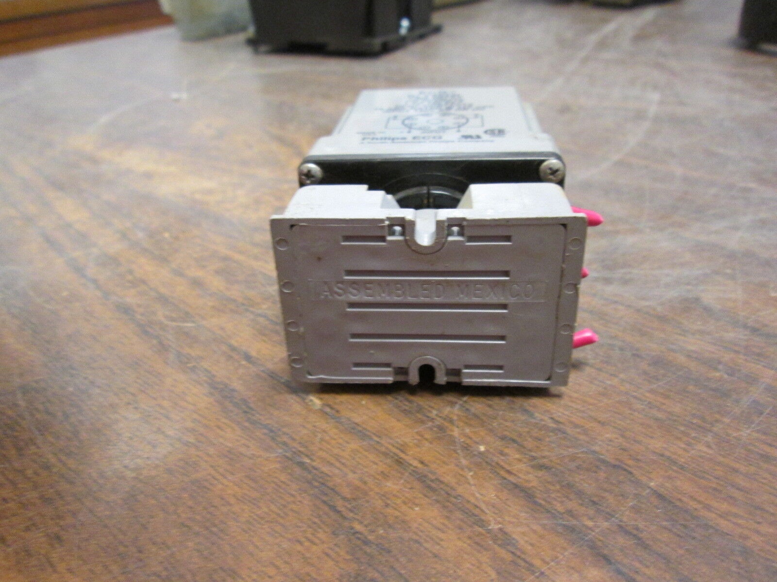 Philips ECG Time Delay Relay w/ Base RLY4045L 10A 120V Range: 1-180sec Used