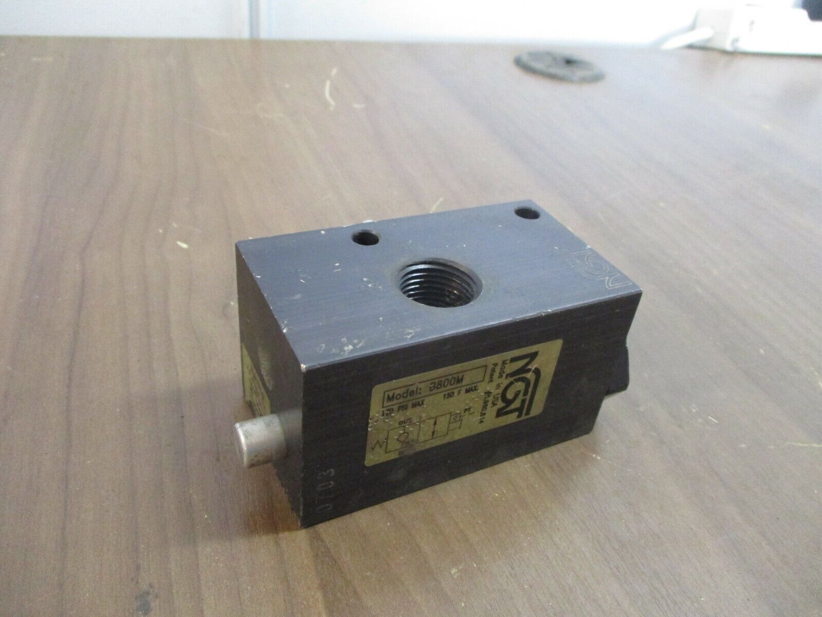 NGT Check Valve B800M 120PSI 150°F Used