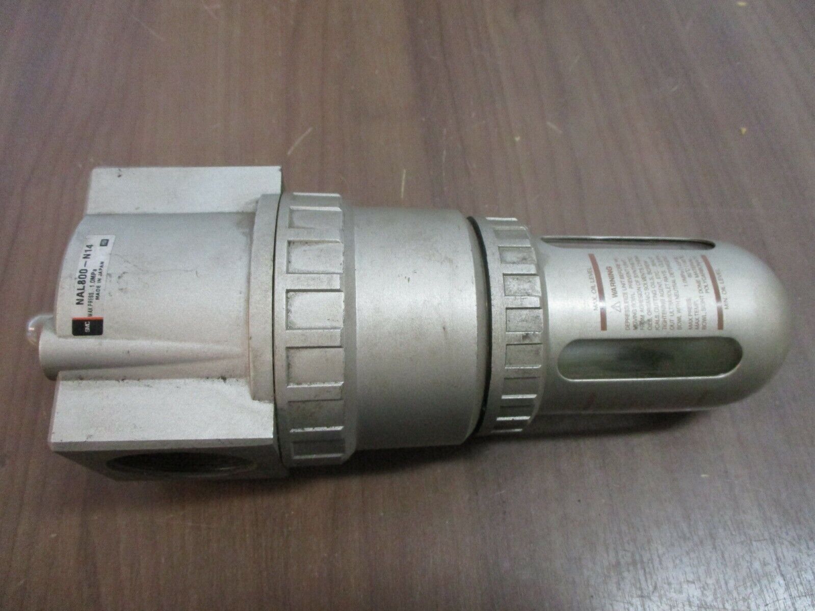 SMC Lubricator NAL800-N14 1.0MPA Used