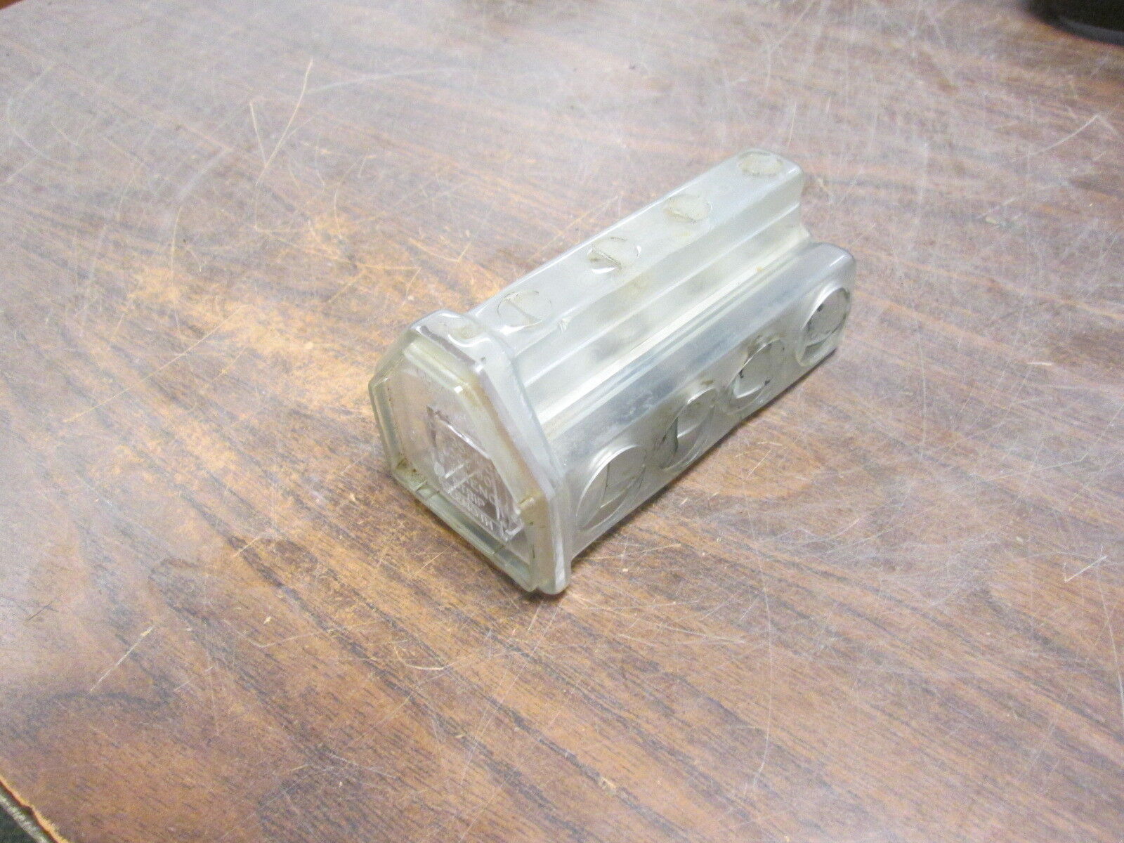 Ilsco Clear Tap PCT-350 600V 350MCM-6 4-Pole Used