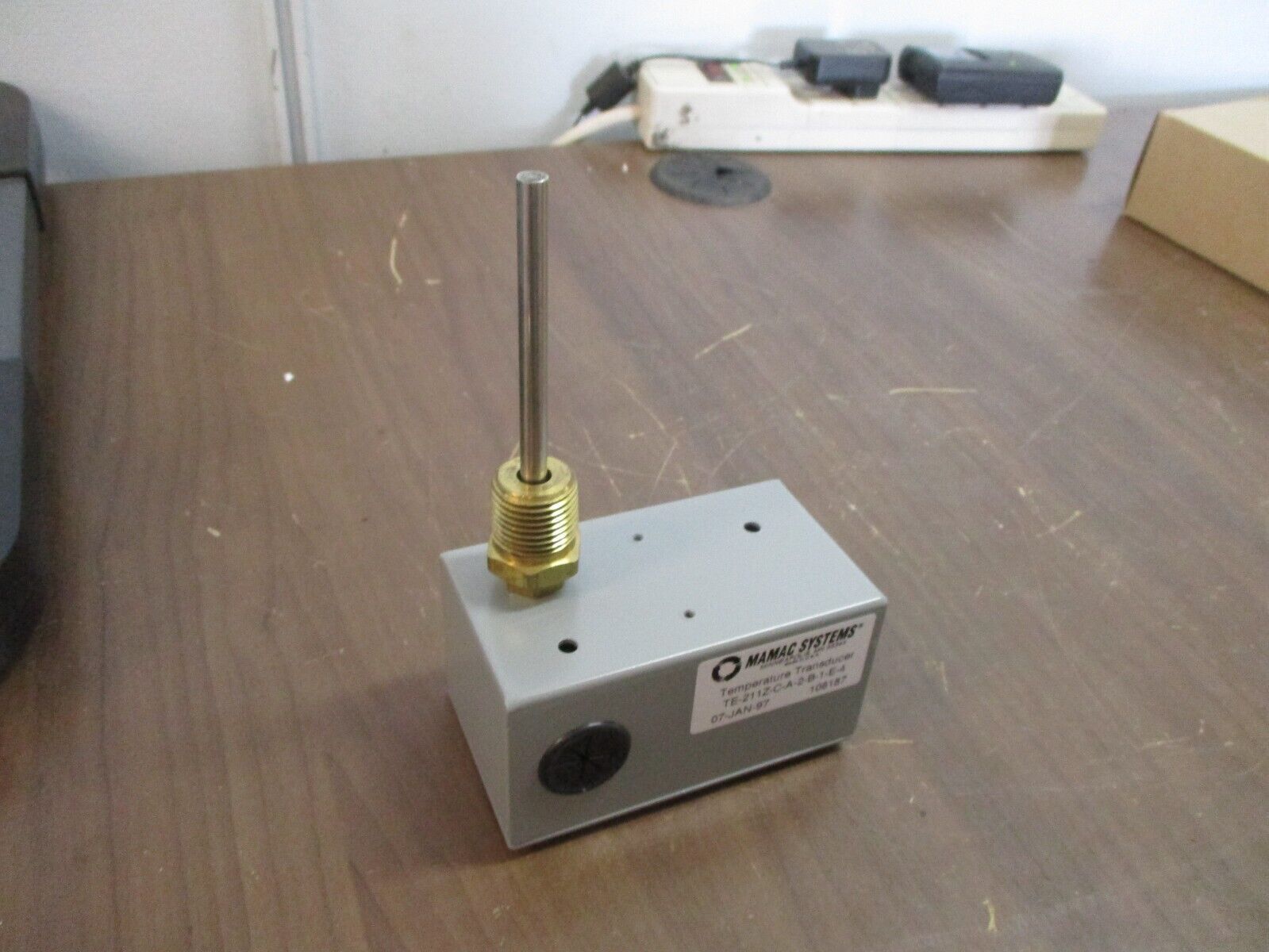 Mamac Systems Temperature Transducer TE-21 1Z-C-A-2-B-1-E-4 New Surplus