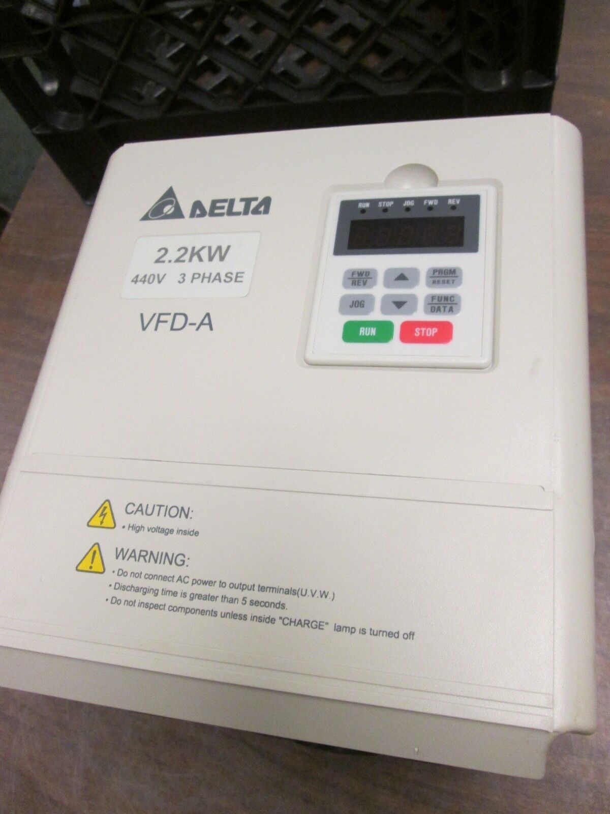 Delta AC Drive VFD022A43A 3HP 3Ph Used