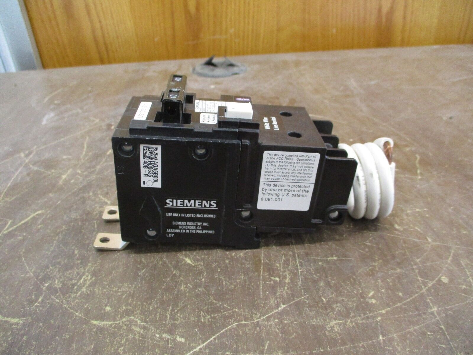 Siemens GFCI Circut Breaker BF240A 40A 120/240V 2P New Surplus