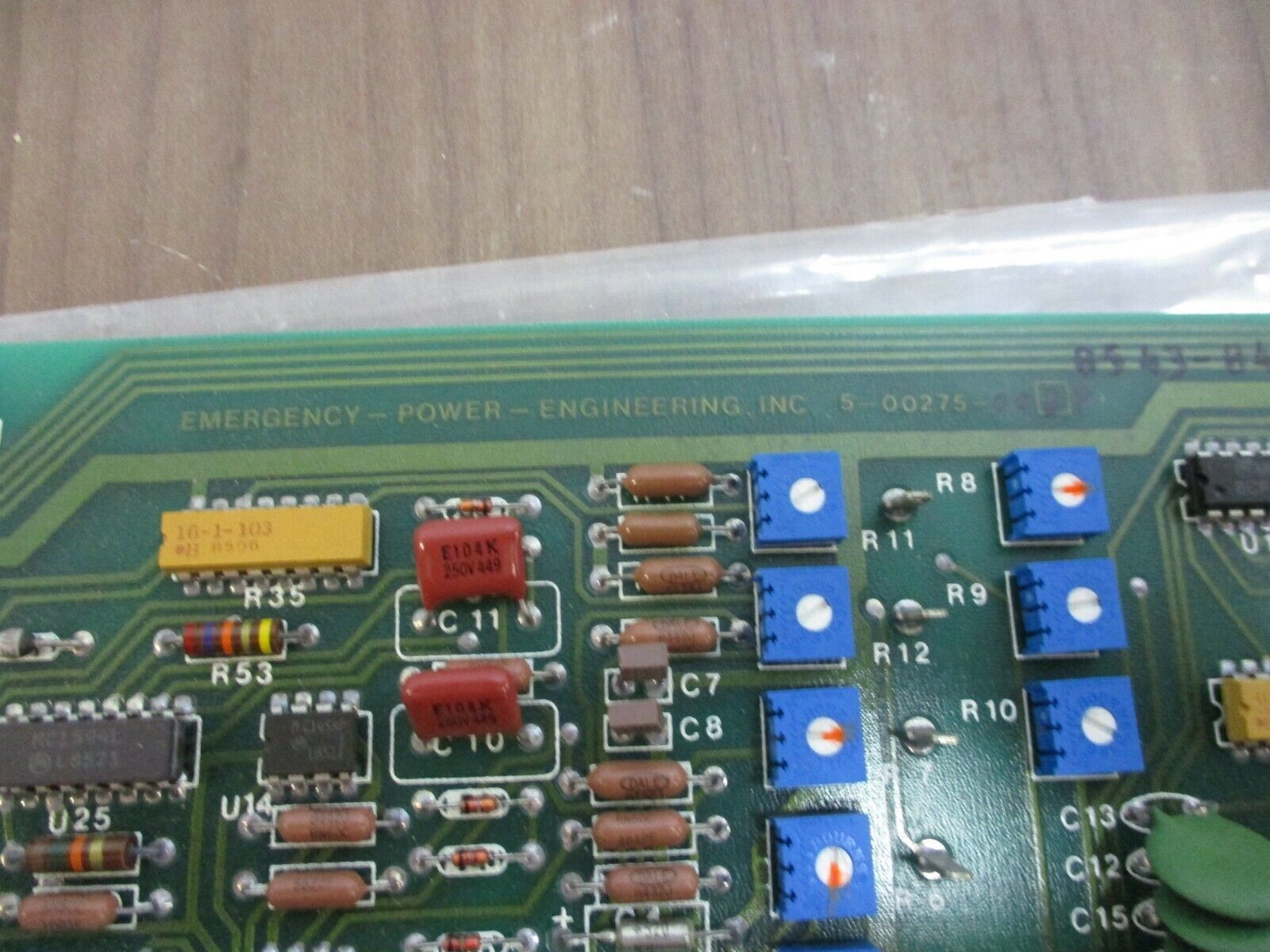 Emergency Power Engineering Low Voltage Board 5-00275-00BP *No Box* New Surplus