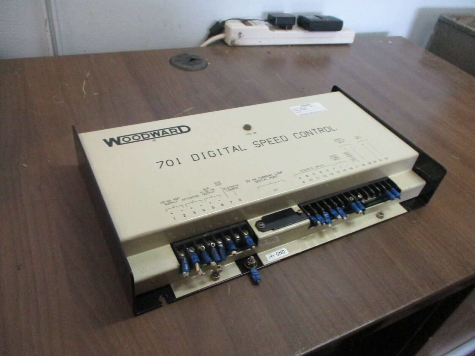 Woodward 701 Digital Speed Control 9905-211 Rev. D Used