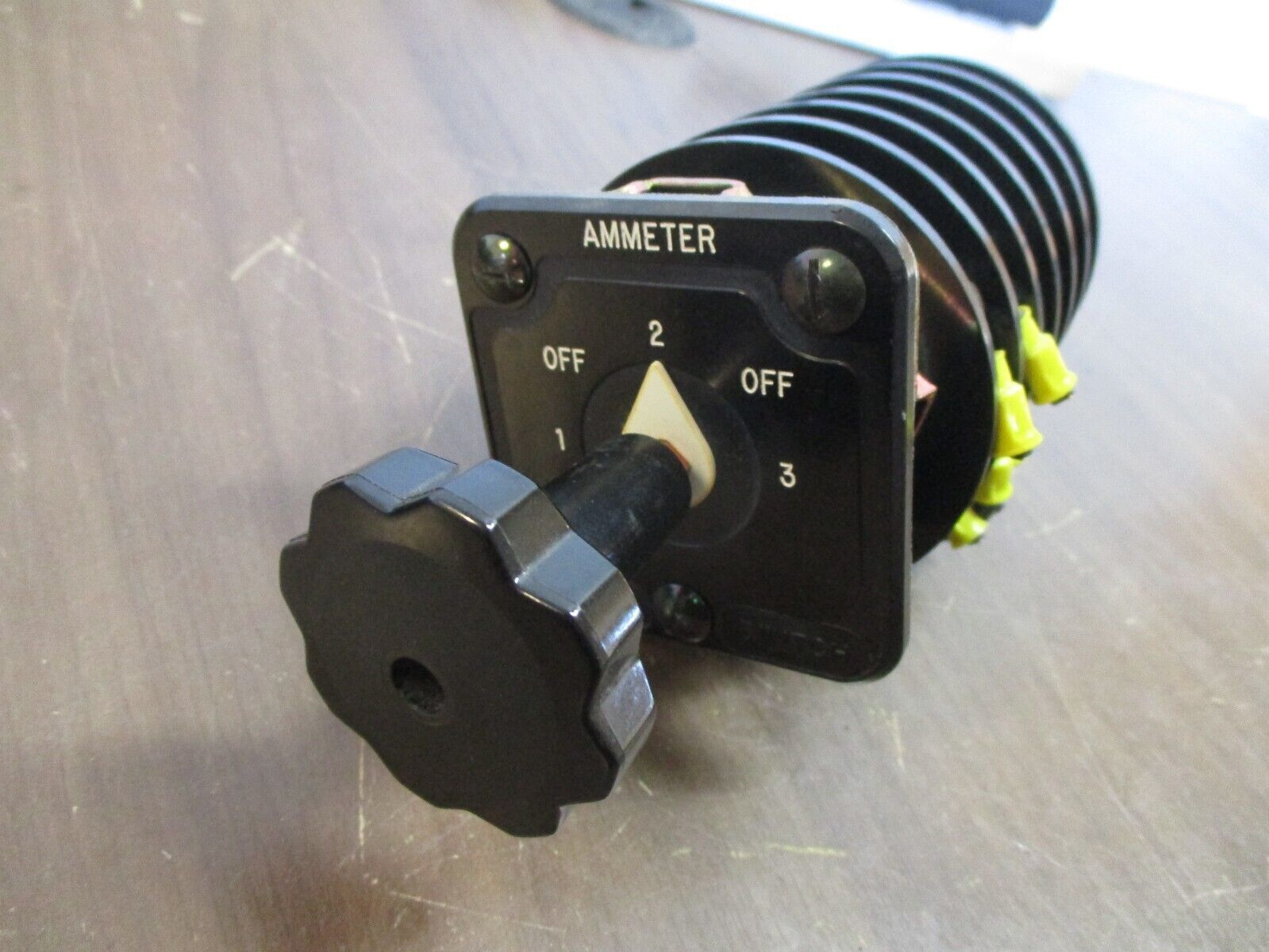 Electroswitch Series 24 Ammeter Rotary Switch 2412C Used