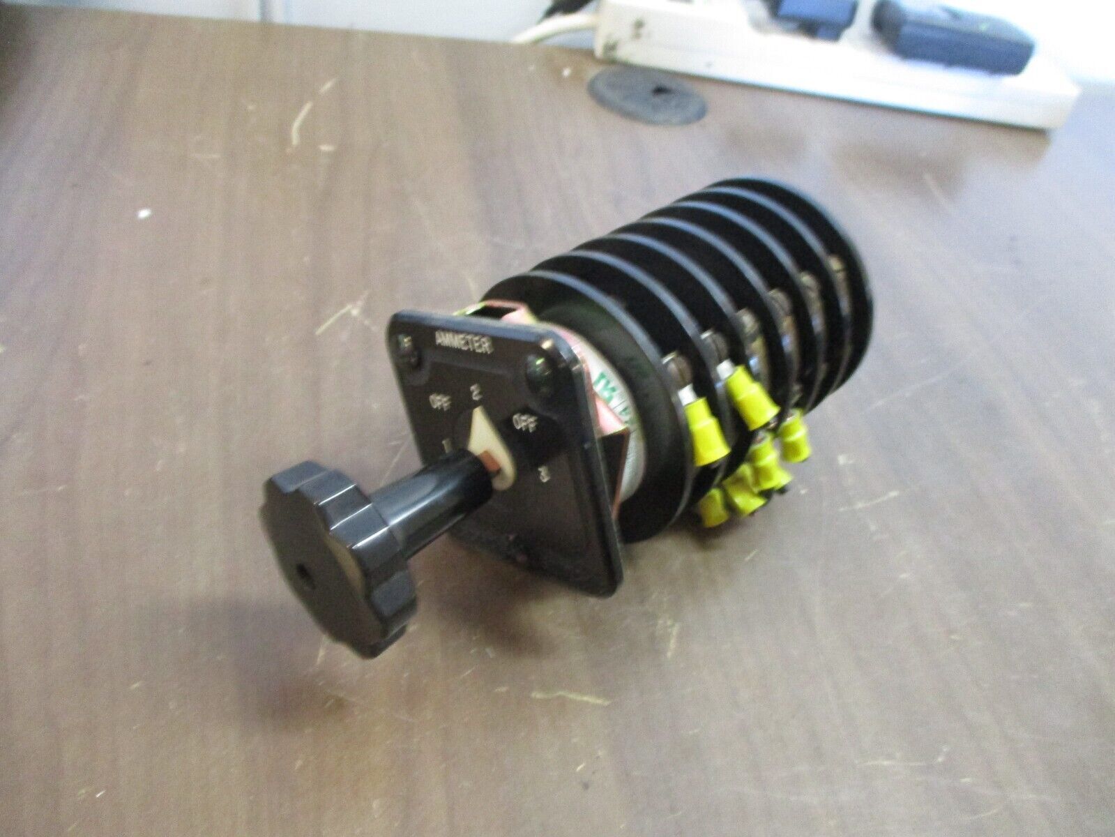 Electroswitch Series 24 Ammeter Rotary Switch 2412C Used