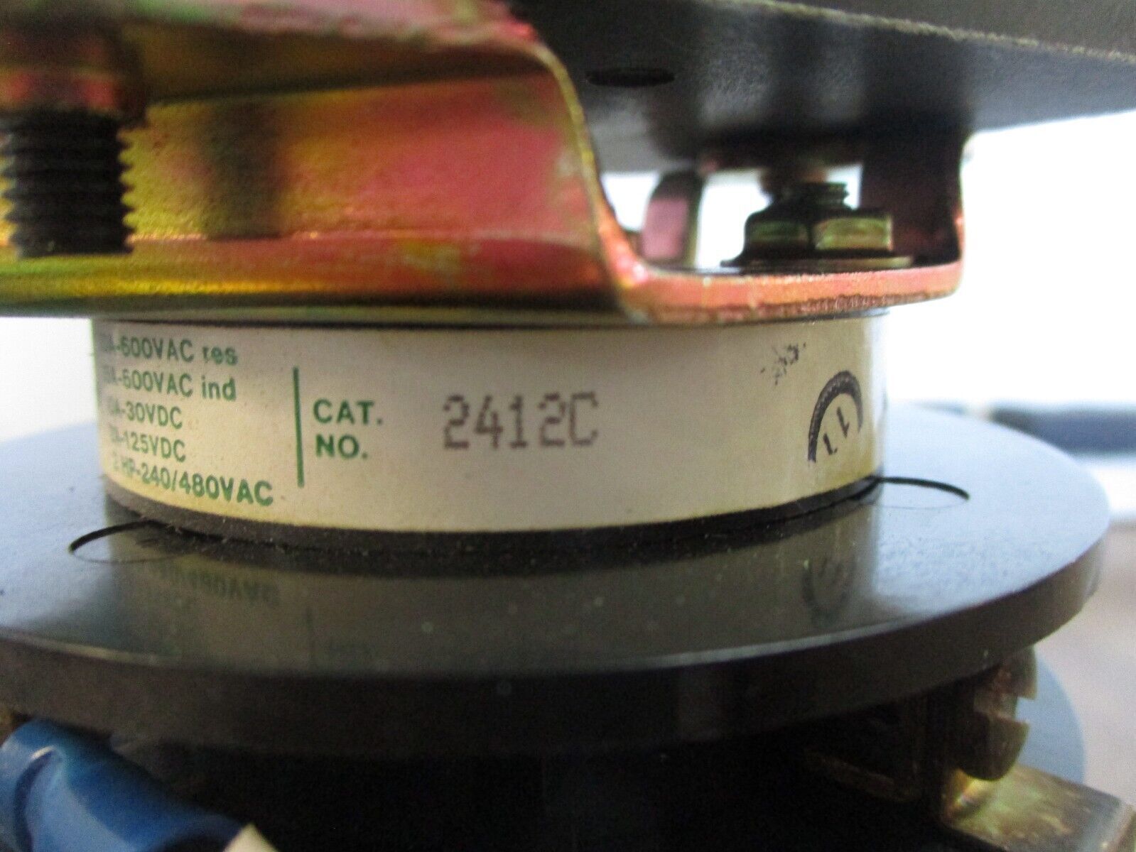 Electroswitch Series 24 Ammeter Rotary Switch 2412C Used