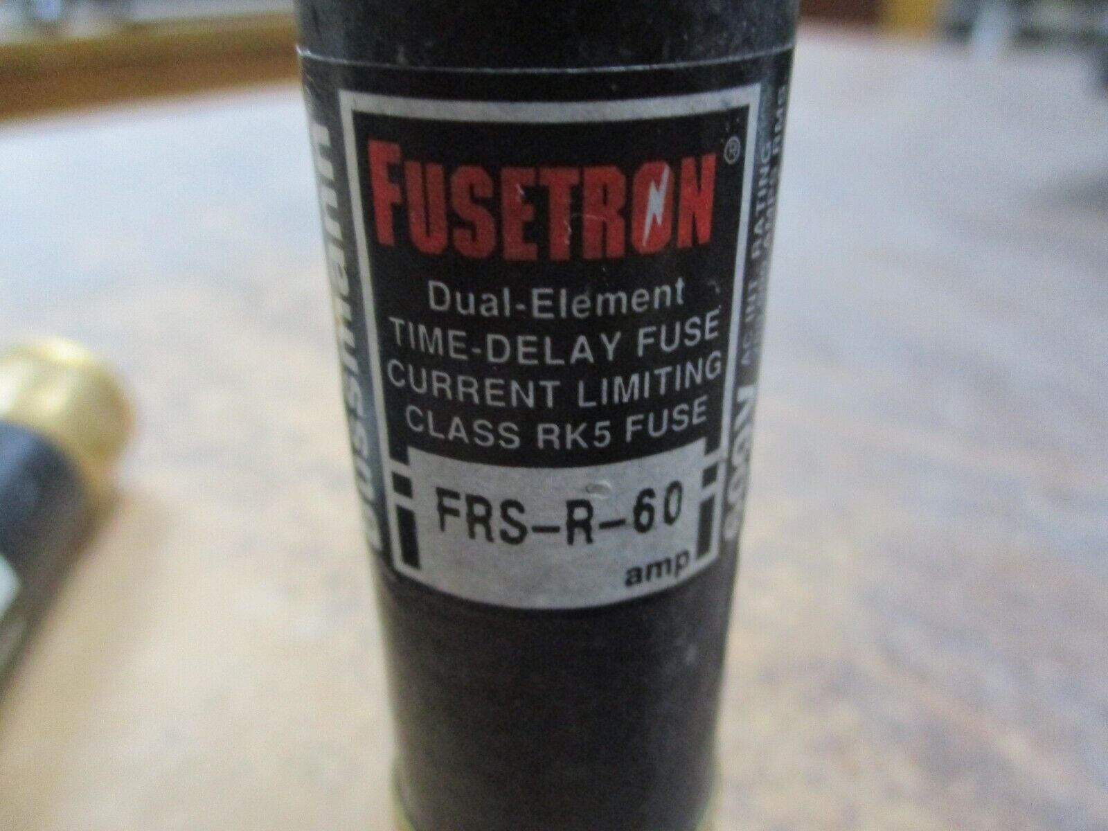 Bussmann Fusetron Fuse FRS-R 60 600V 60A *Lot of 3* Used