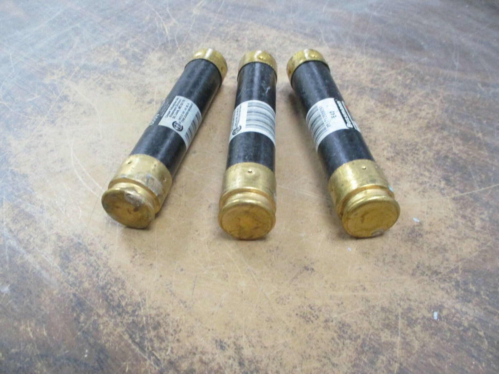 Bussmann Fusetron Fuse FRS-R 60 600V 60A *Lot of 3* Used