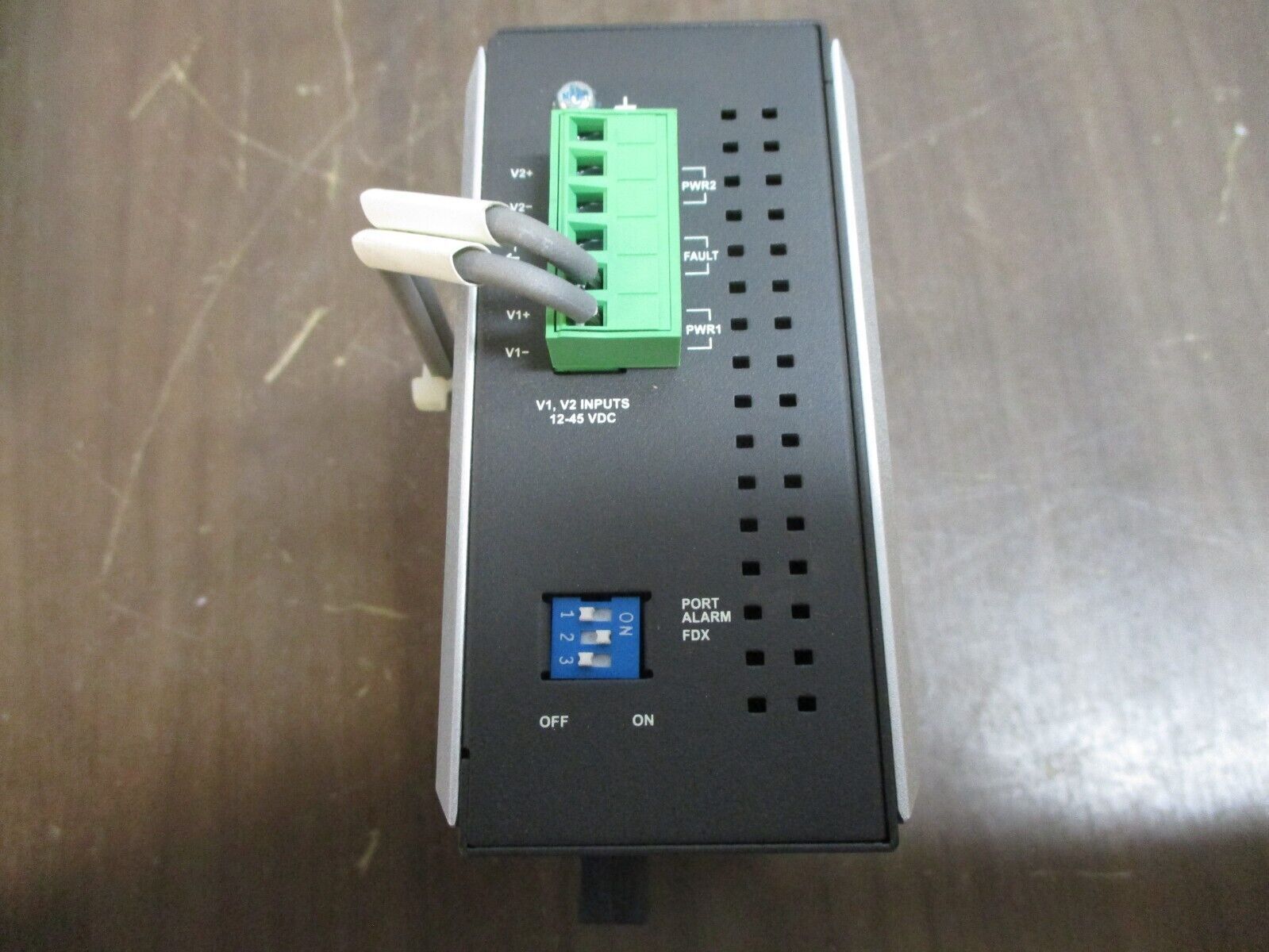 Moxa Industrial Media Converter IMC-101-M-SC Rev. 2.3.1 12-45VDC Used