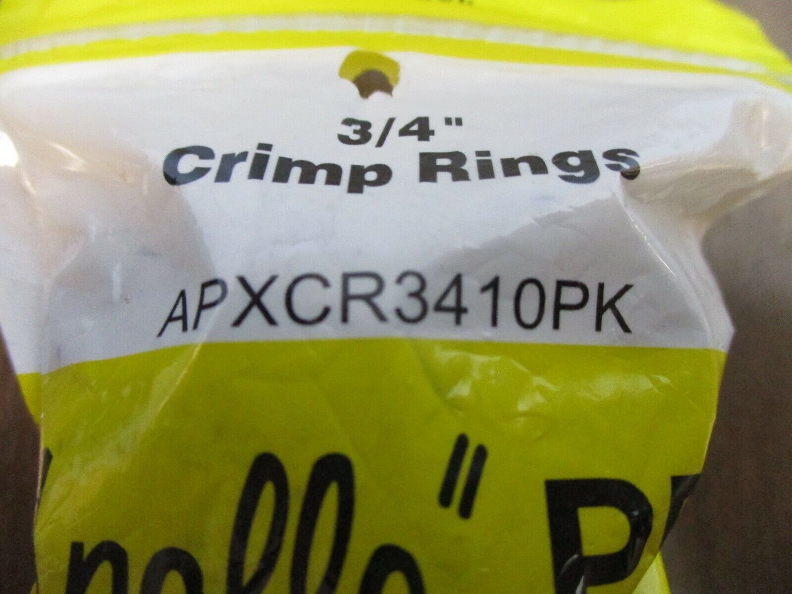 PEX Apollo Crimp Ring APXCR3410PK 3/4" *Lot of 17* New Surplus