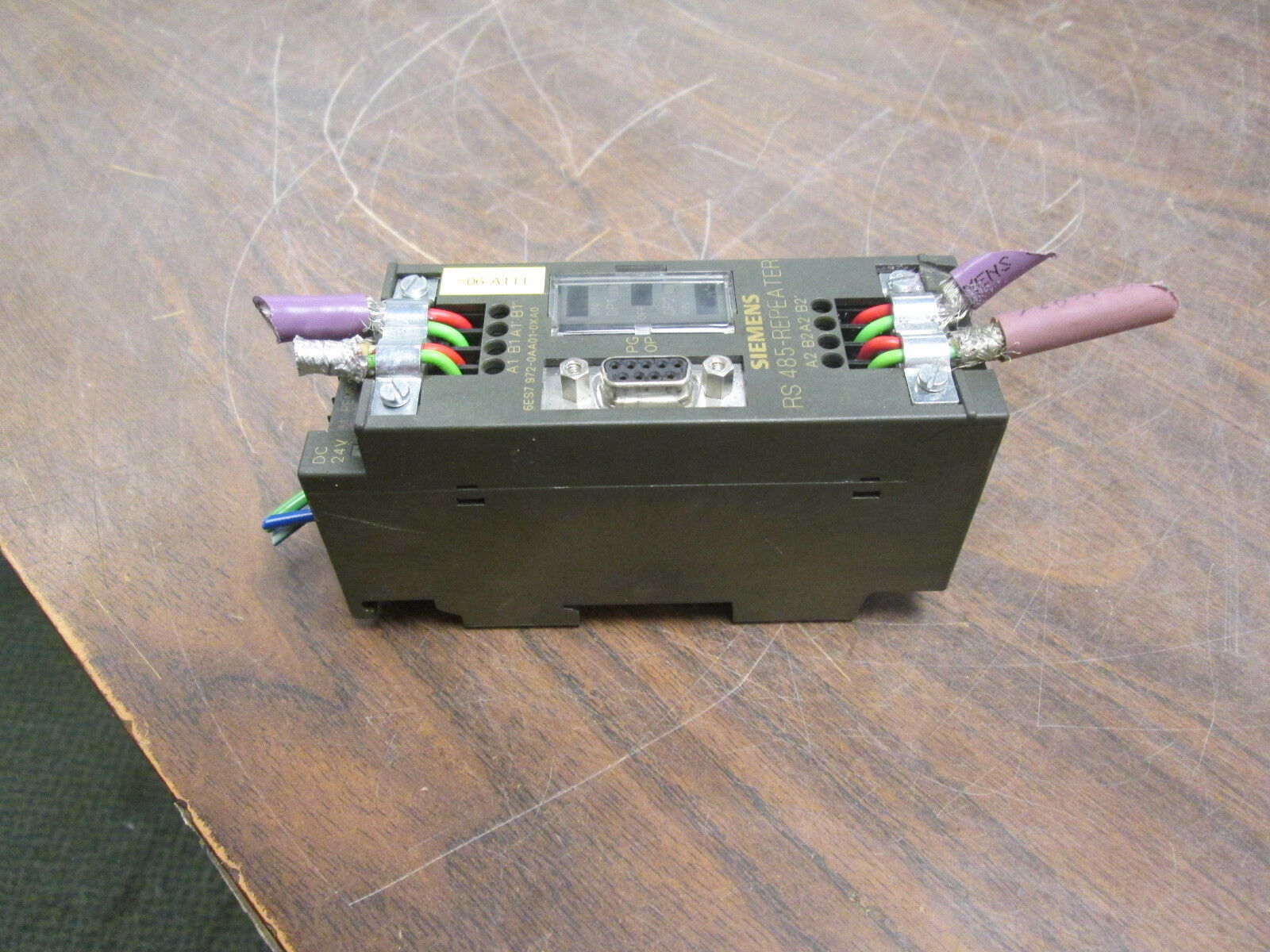 Siemens Simatic RS 485 Repeater Module 6ES7 972-0AA01-0XA0 Used