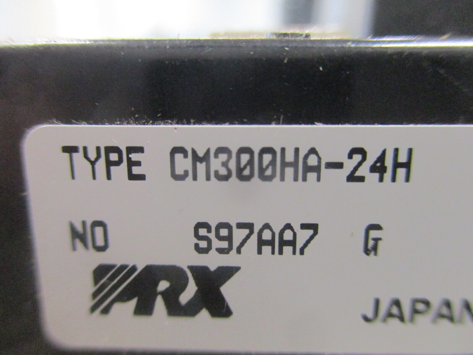 PRX IGBT Module CM300HA-24H Used