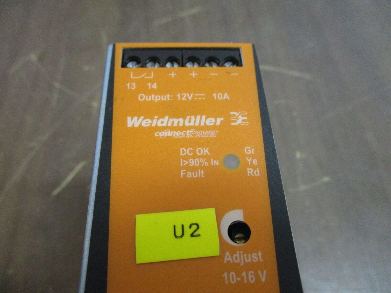 Weidmuller ConnectPower Pro ECO DIN-Rail Power Supply 1469580000 120W Used