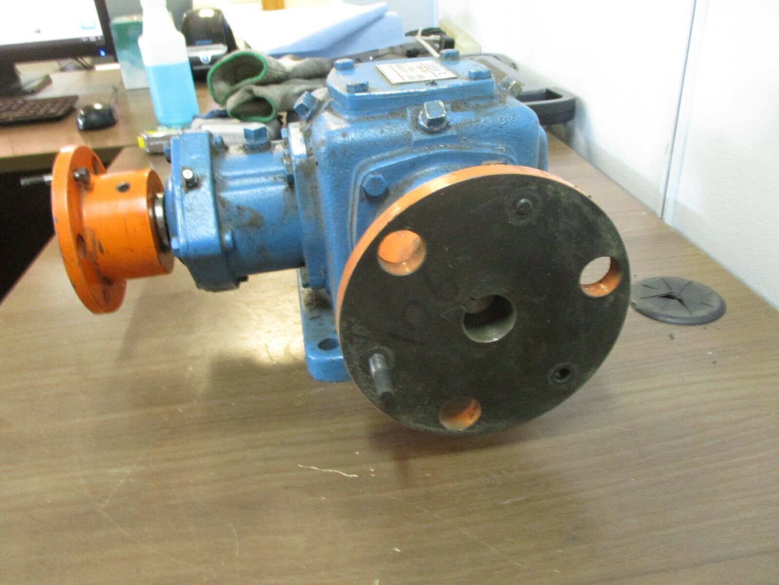 Emerson Morse Spiral Bevel Reducer 6M 1-LR-5 Ratio 1:1 22.03HP In 1800RPM Used