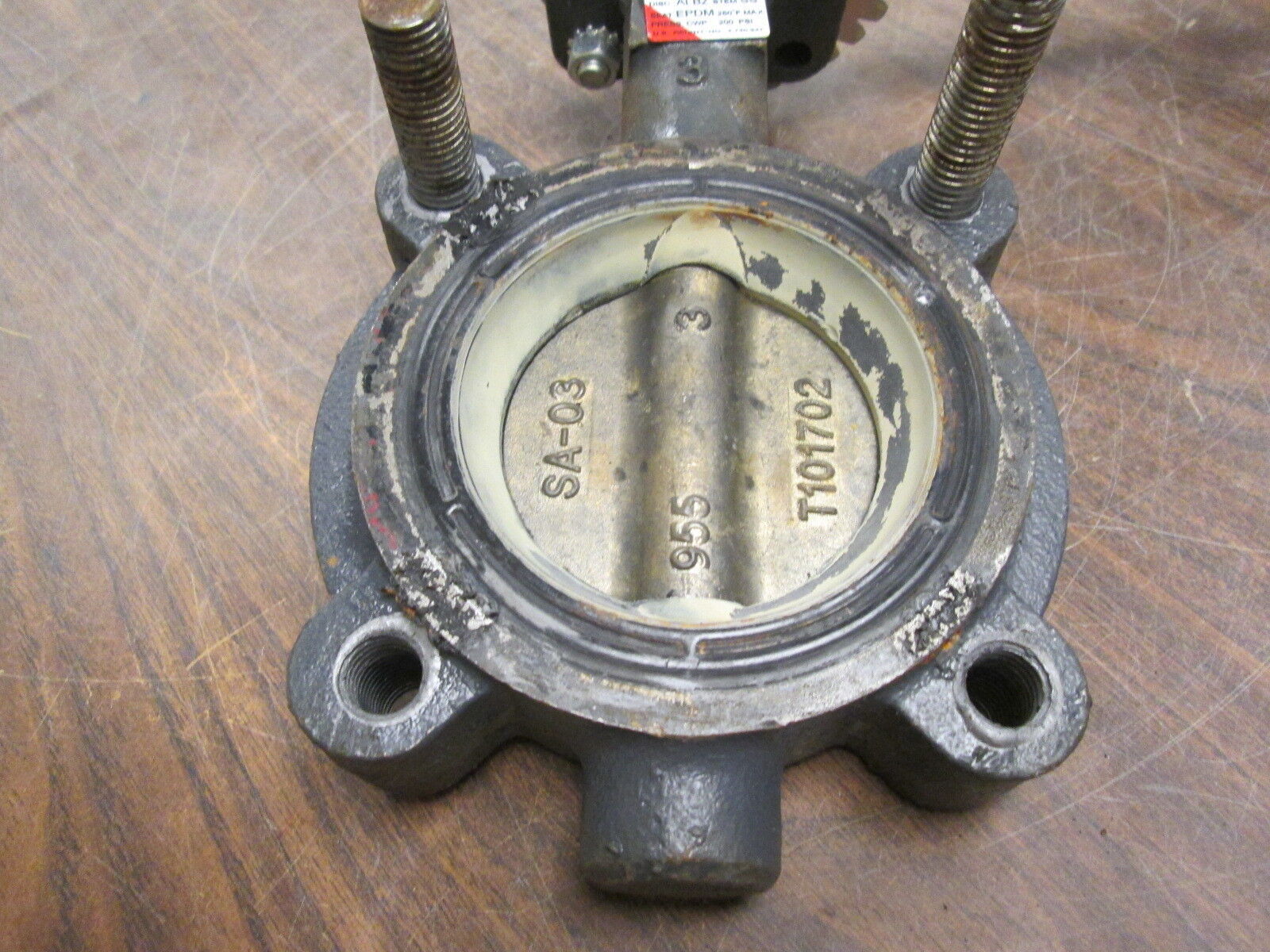 Nibco Butterfly Valve LD2000 3" 200PSI Used