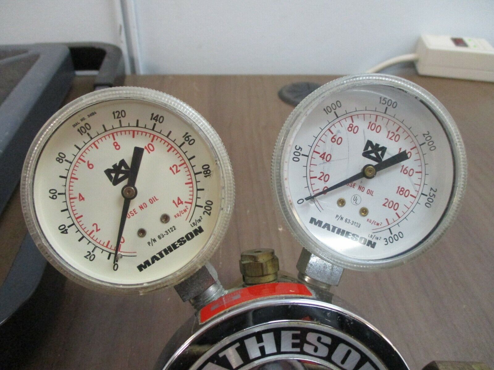 Matheson Gas Regulator 8H-590 3000PSI Used