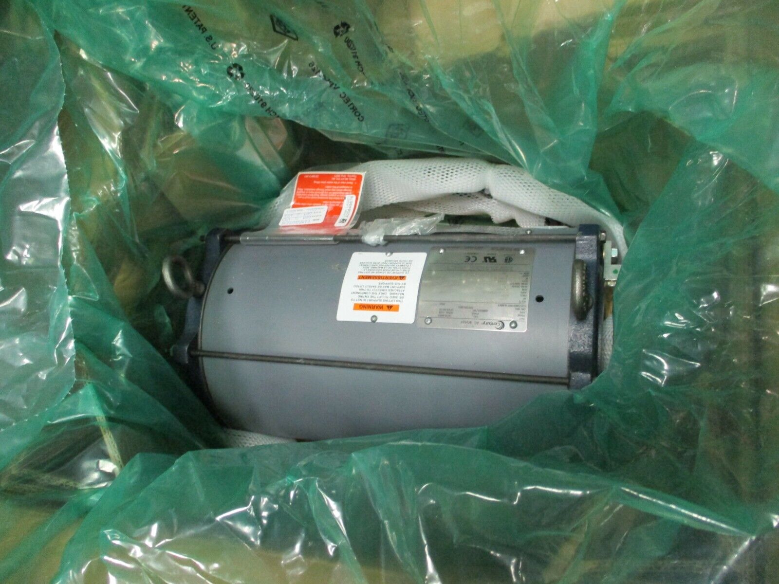 Century AC Motor PJ4AB07F19 10HP 1200RPM 184 Frame DP Enclosure New Surplus