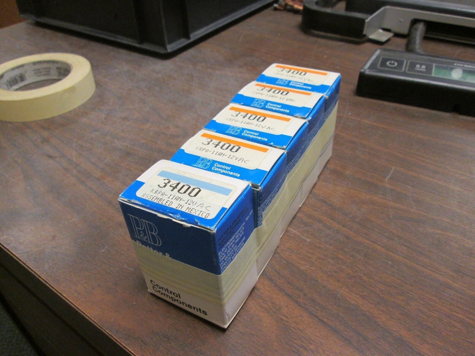 Potter & Brumfield Relay KRPA-11AN-12 12VAC *Lot of 5* New Surplus