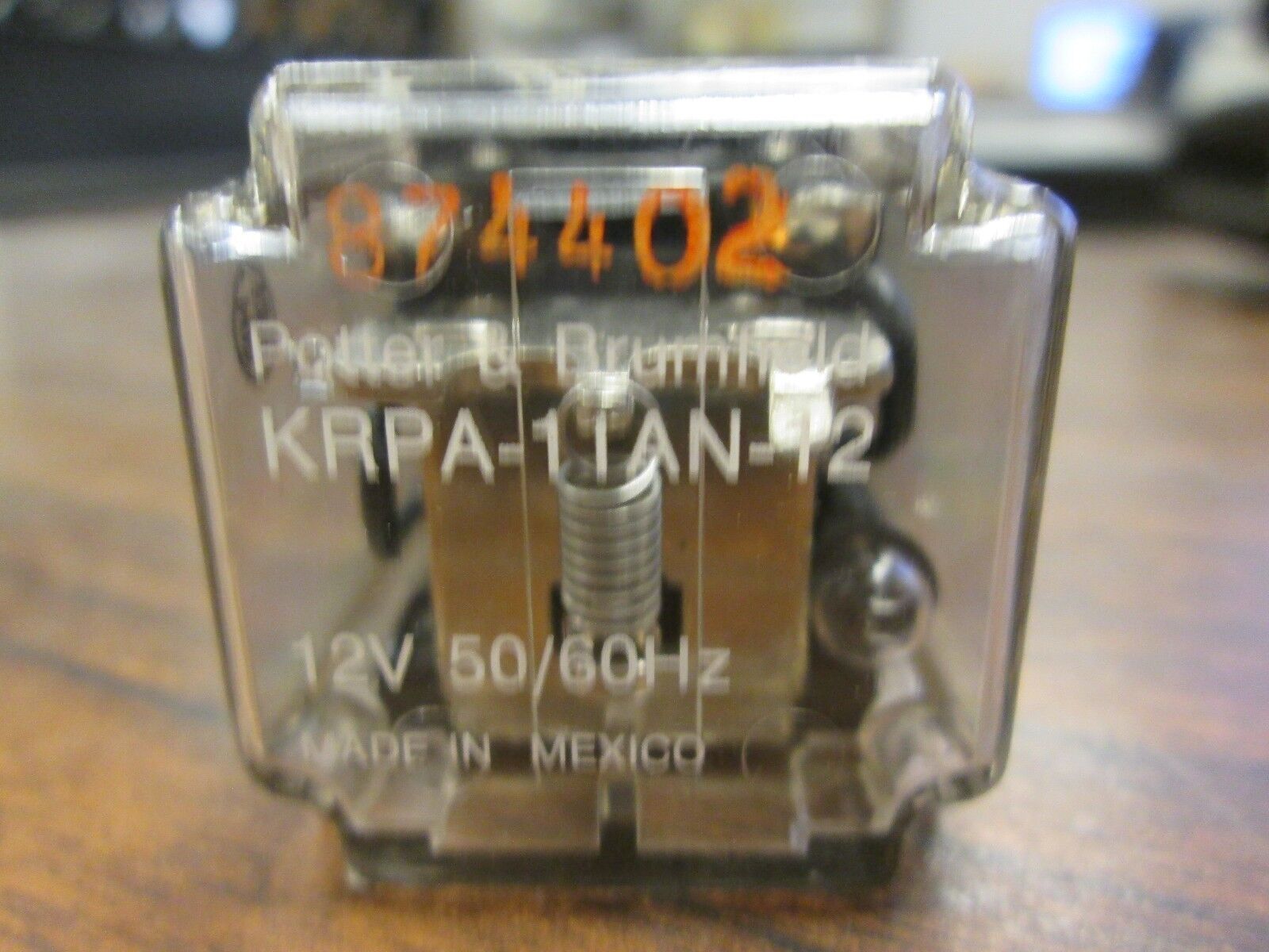 Potter & Brumfield Relay KRPA-11AN-12 12VAC *Lot of 5* New Surplus