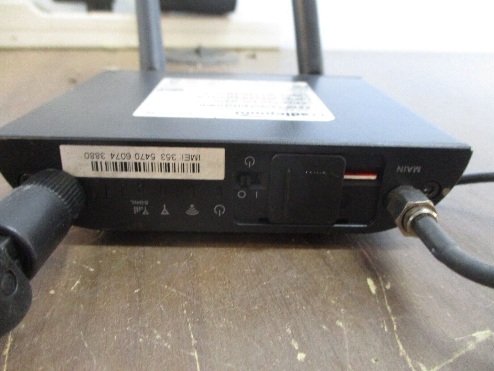 Cradlepoint Verizon SIM Wireless Router IBR600LPE-VZ 4G LTE 802.11n Used