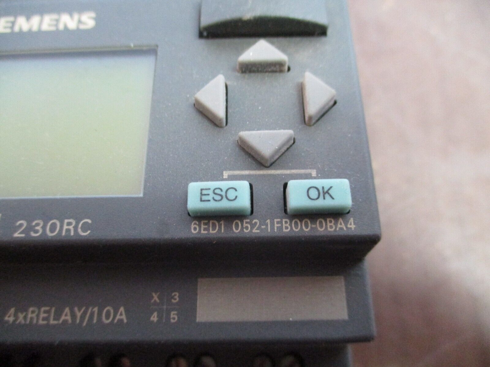 Siemens LOGO! Programmable Logic Module 6ED1 052-1FB00-0BA4 115-240V AC/DC Used