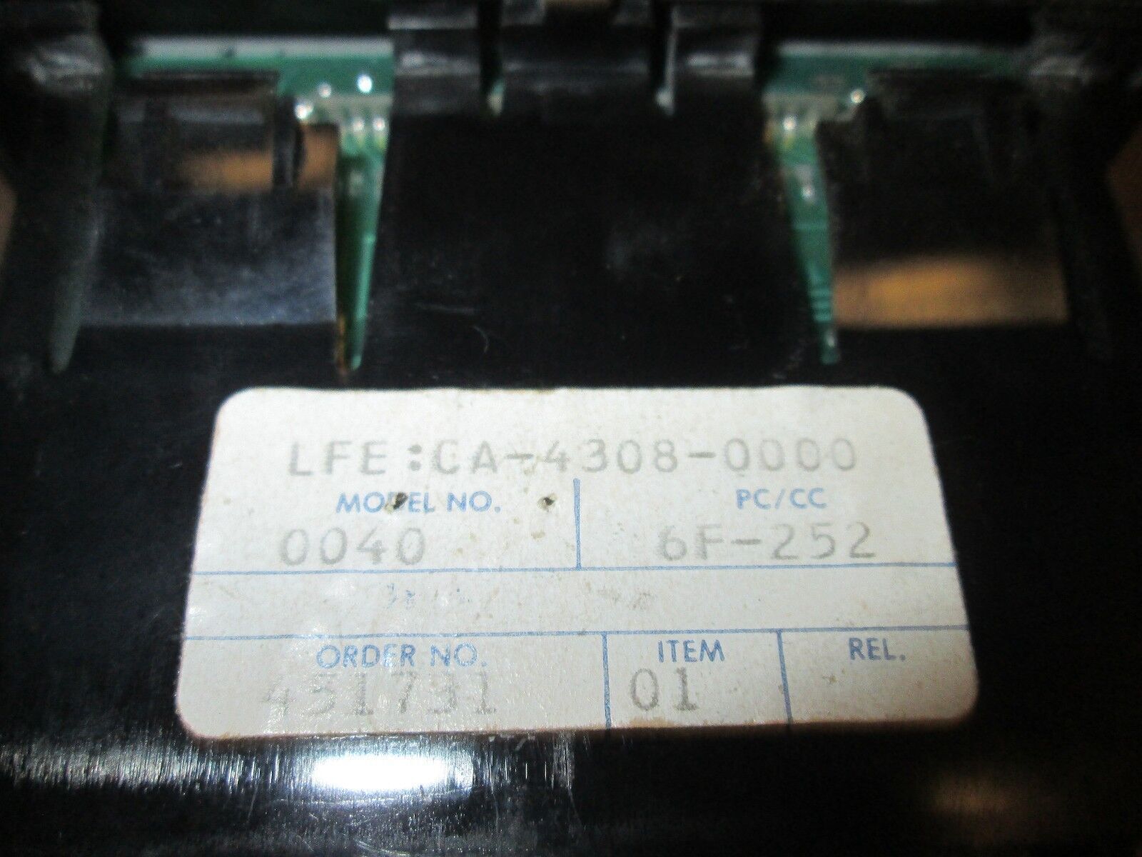 Namco Model 0040 Digital Panel Meter LFE: CA-4308-0000 120V 50/60Hz Used