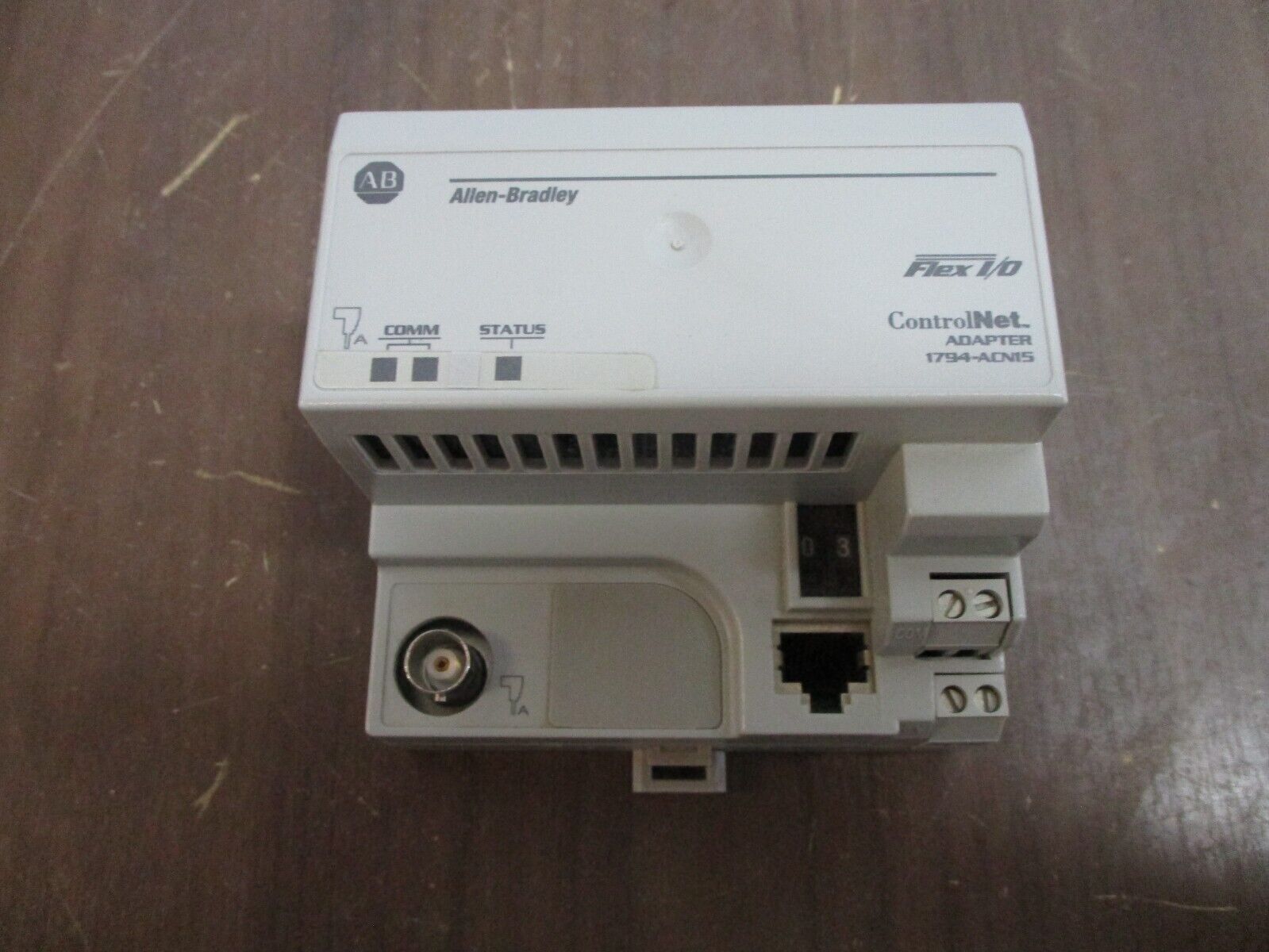 Allen-Bradley Flex I/O ControlNet Adapter 1794-ACN15 Ser. C Cat. Rev.: N03