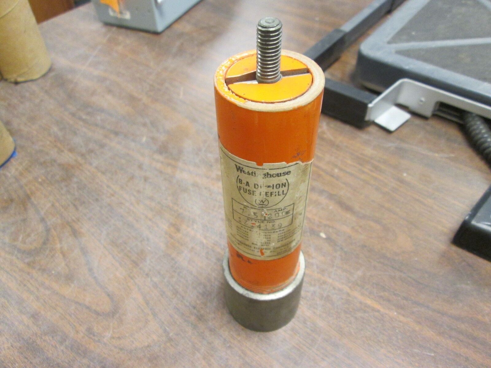 Westinghouse B-A DE-Ion Fuse Refill 1314139 200E 7.5KV Used