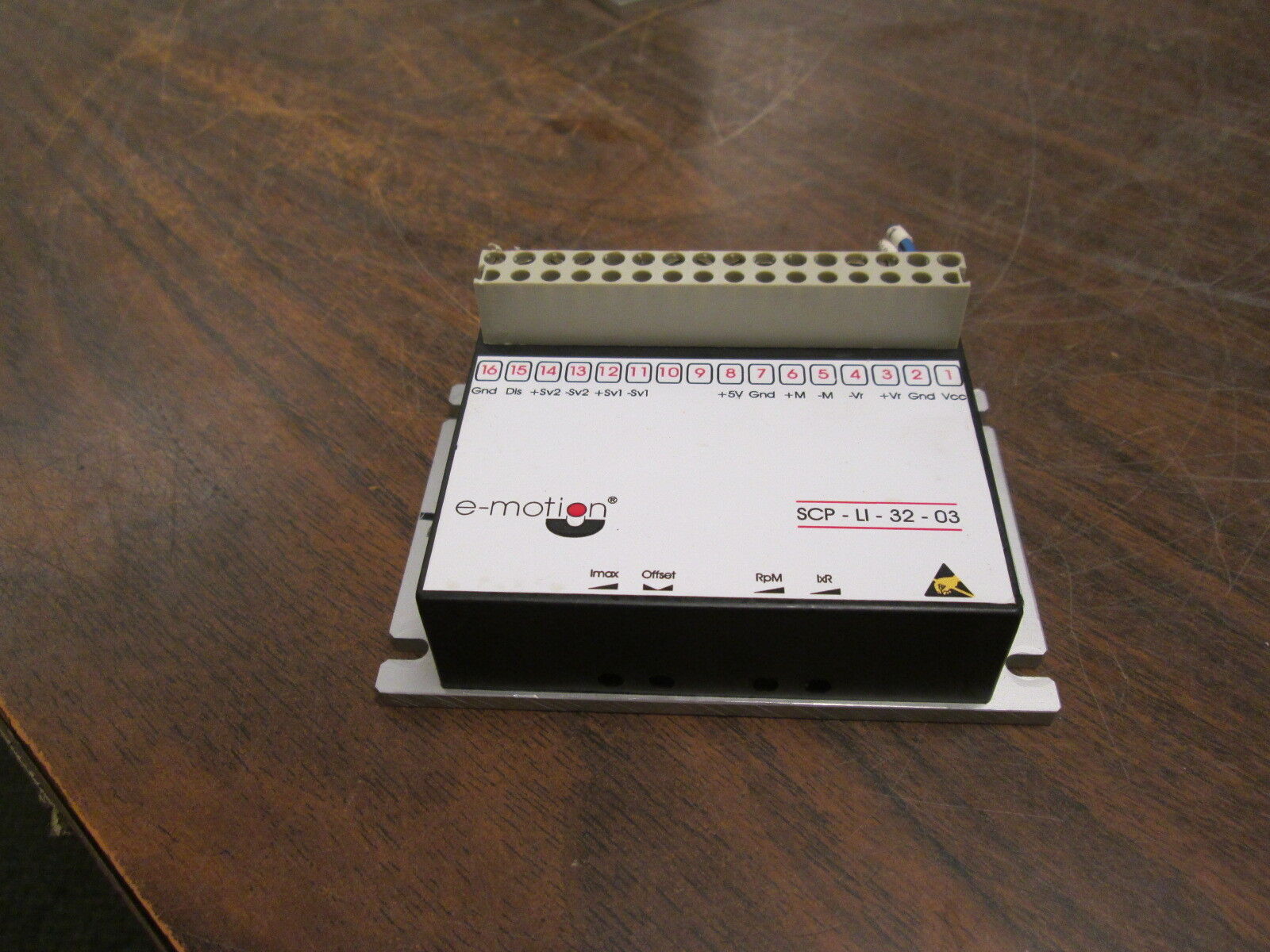 E-Motion Servo Current Controller SCP-LI-32-03 Used