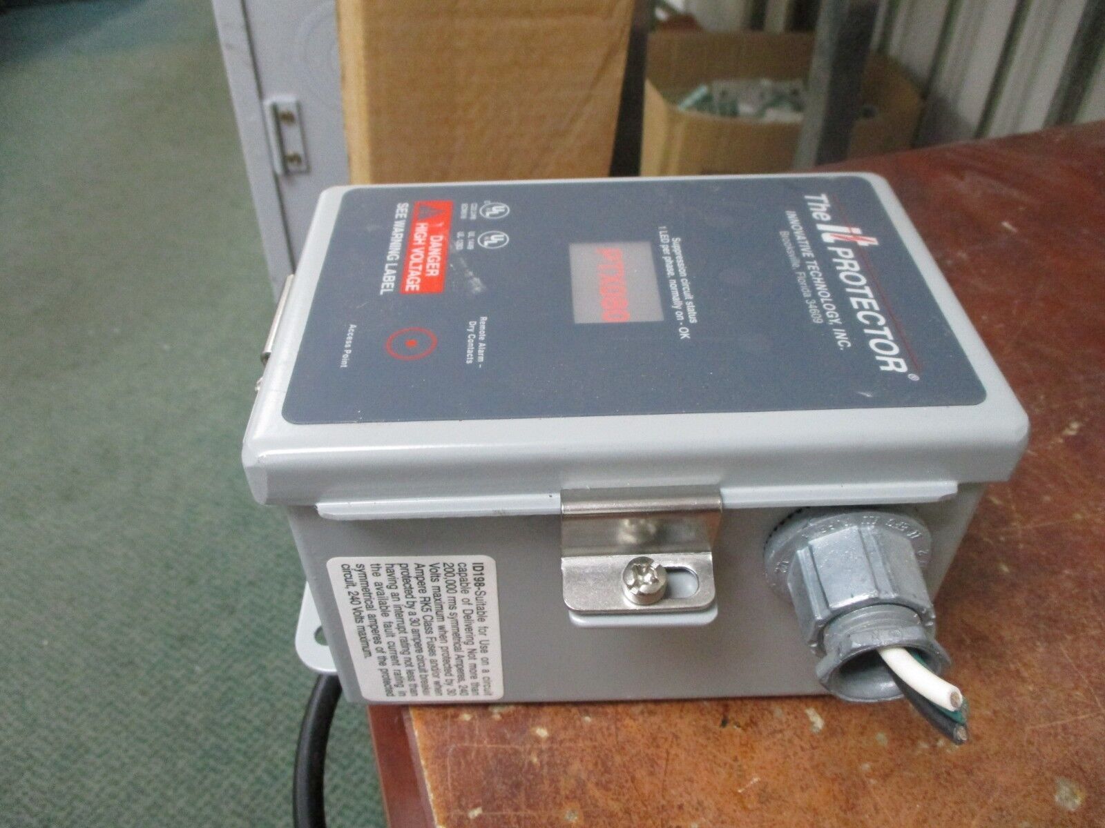 Innovative Technology The IT Protector PTX080 Surge Suppressor PTX080-1P101 Used