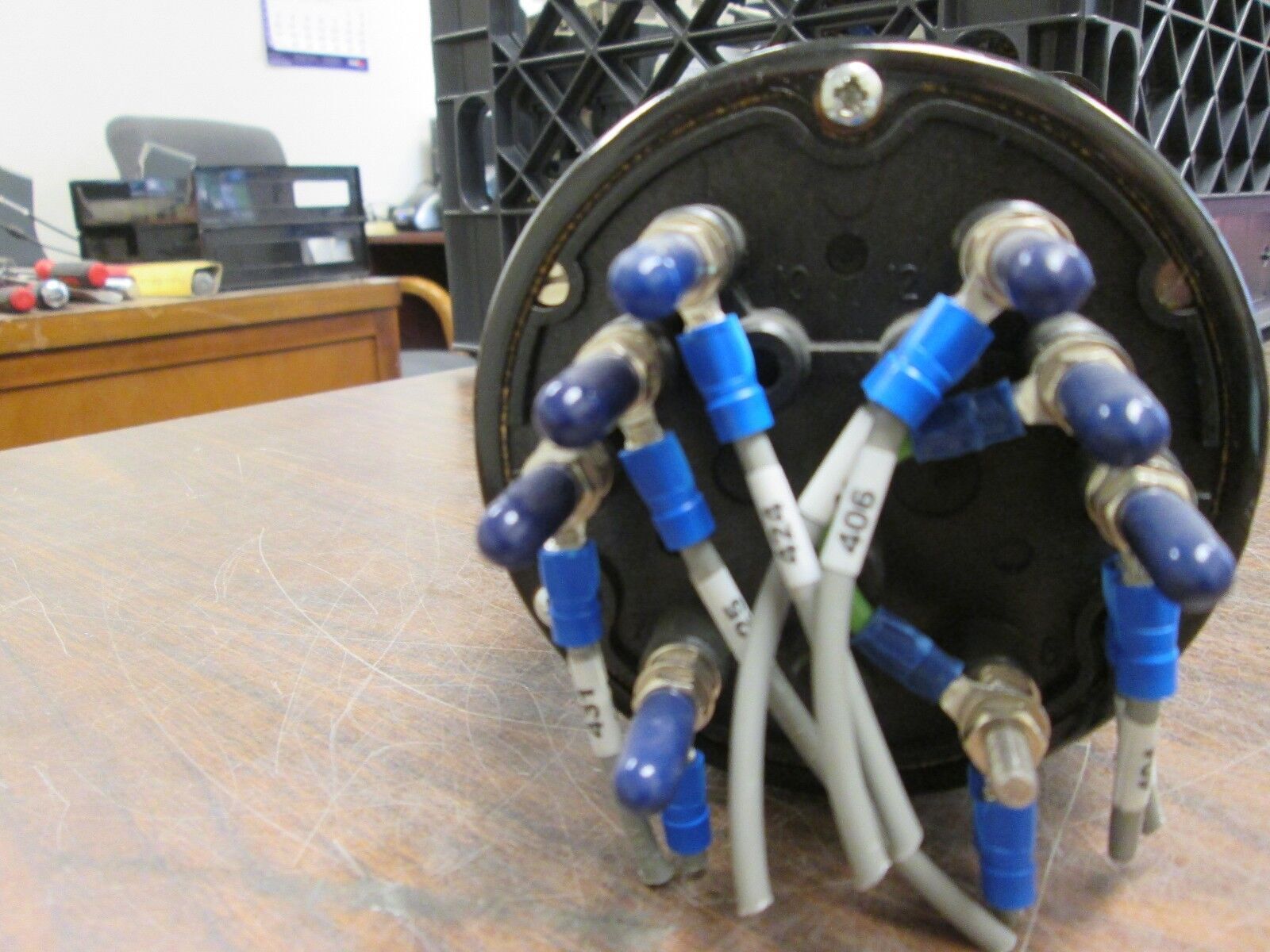 ASCO Kilowatt Meter BLS-77 Range: 0-3000KW Used
