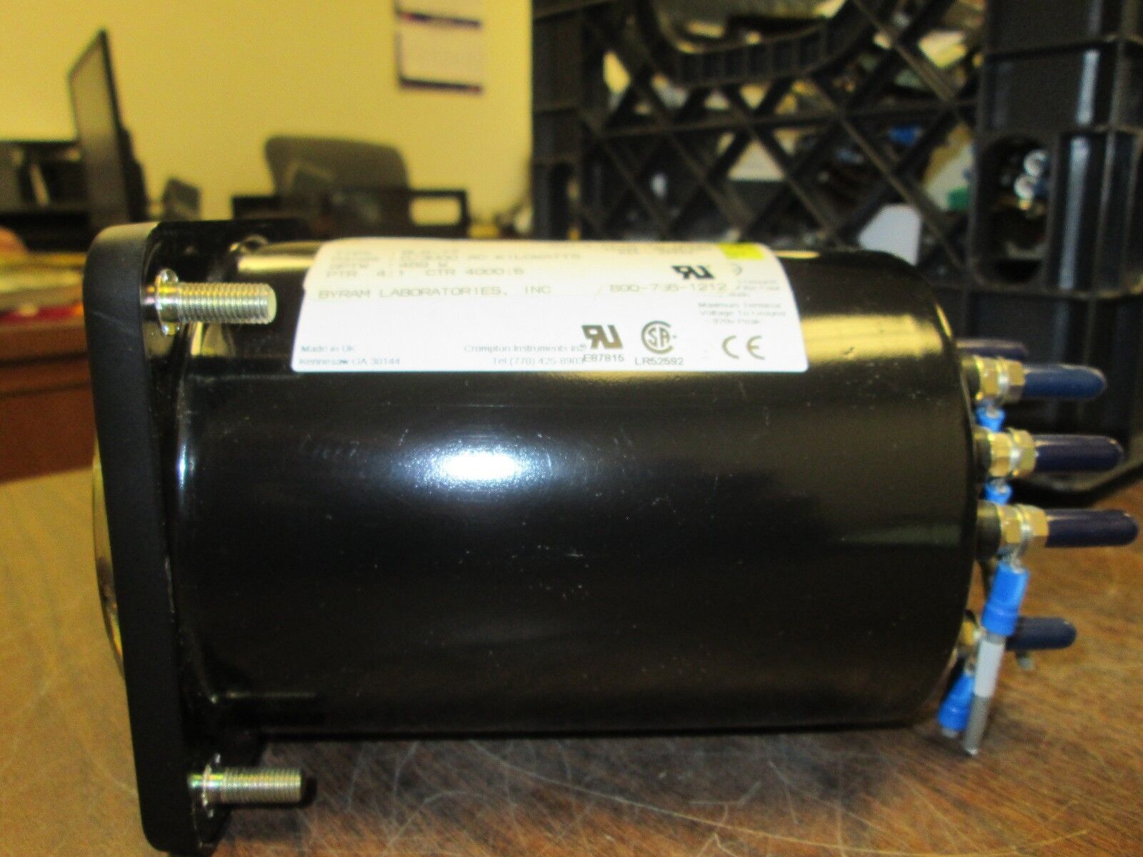 ASCO Kilowatt Meter BLS-77 Range: 0-3000KW Used