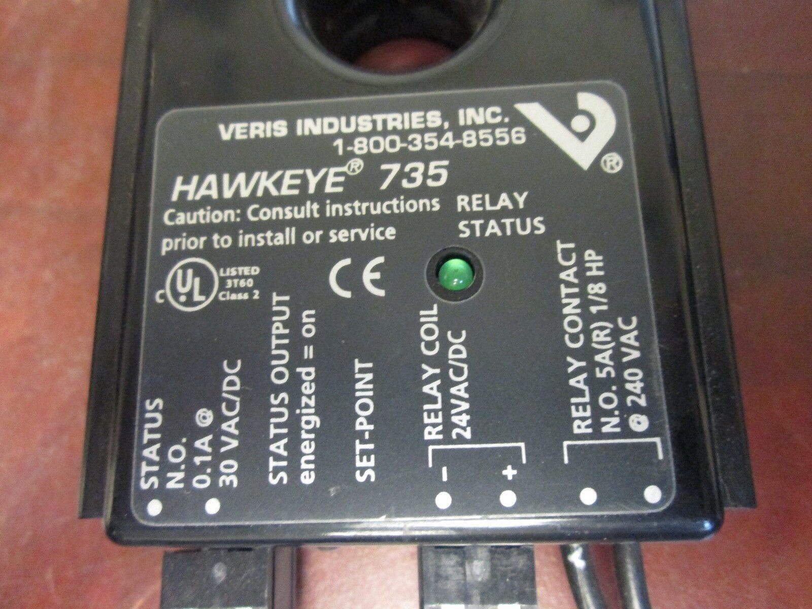 Hawkeye Current Sensor 735 Used