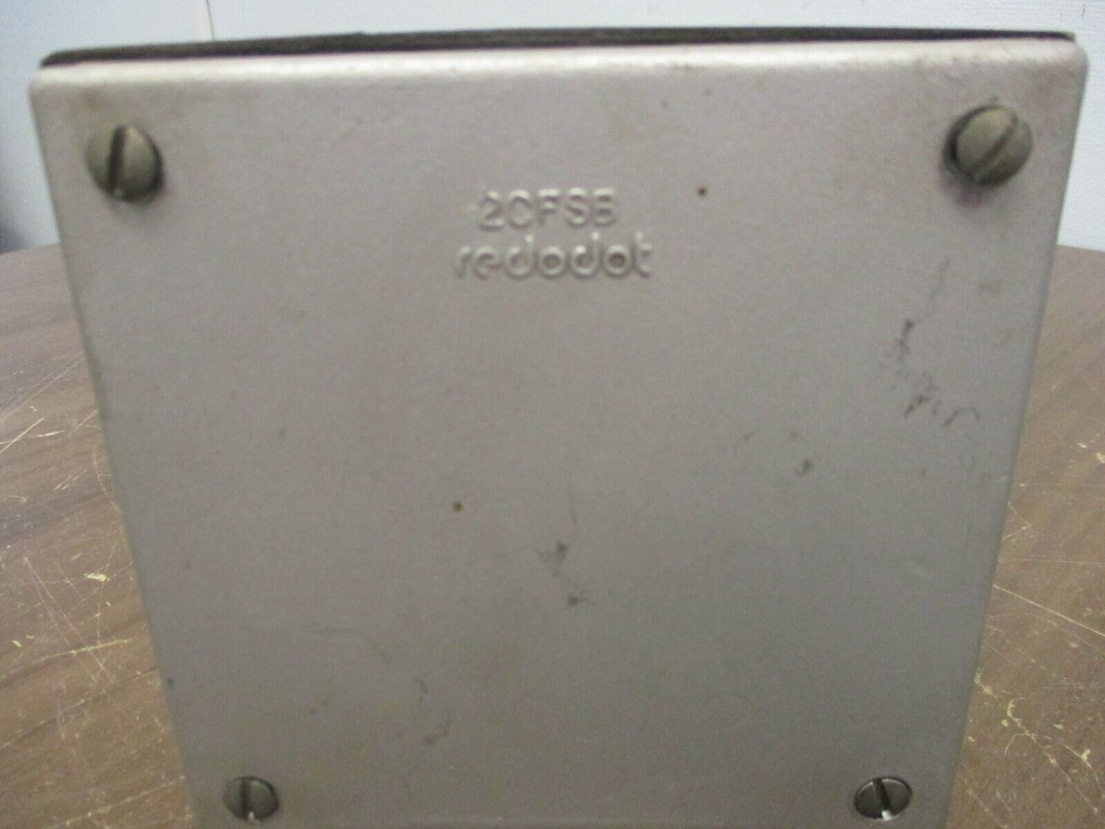 Red Dot Device Box 2CFSB Used