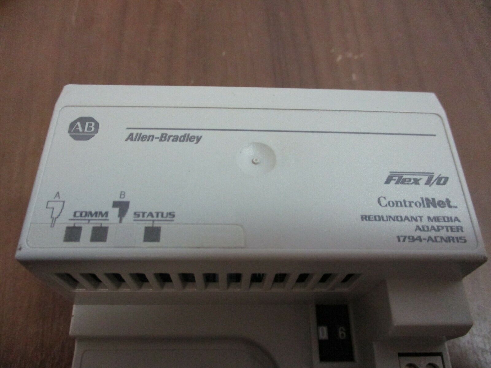 Allen-Bradley Flex I/O ControlNet Redundent Media Adaptor 1794-ACNR15 Rev. A01