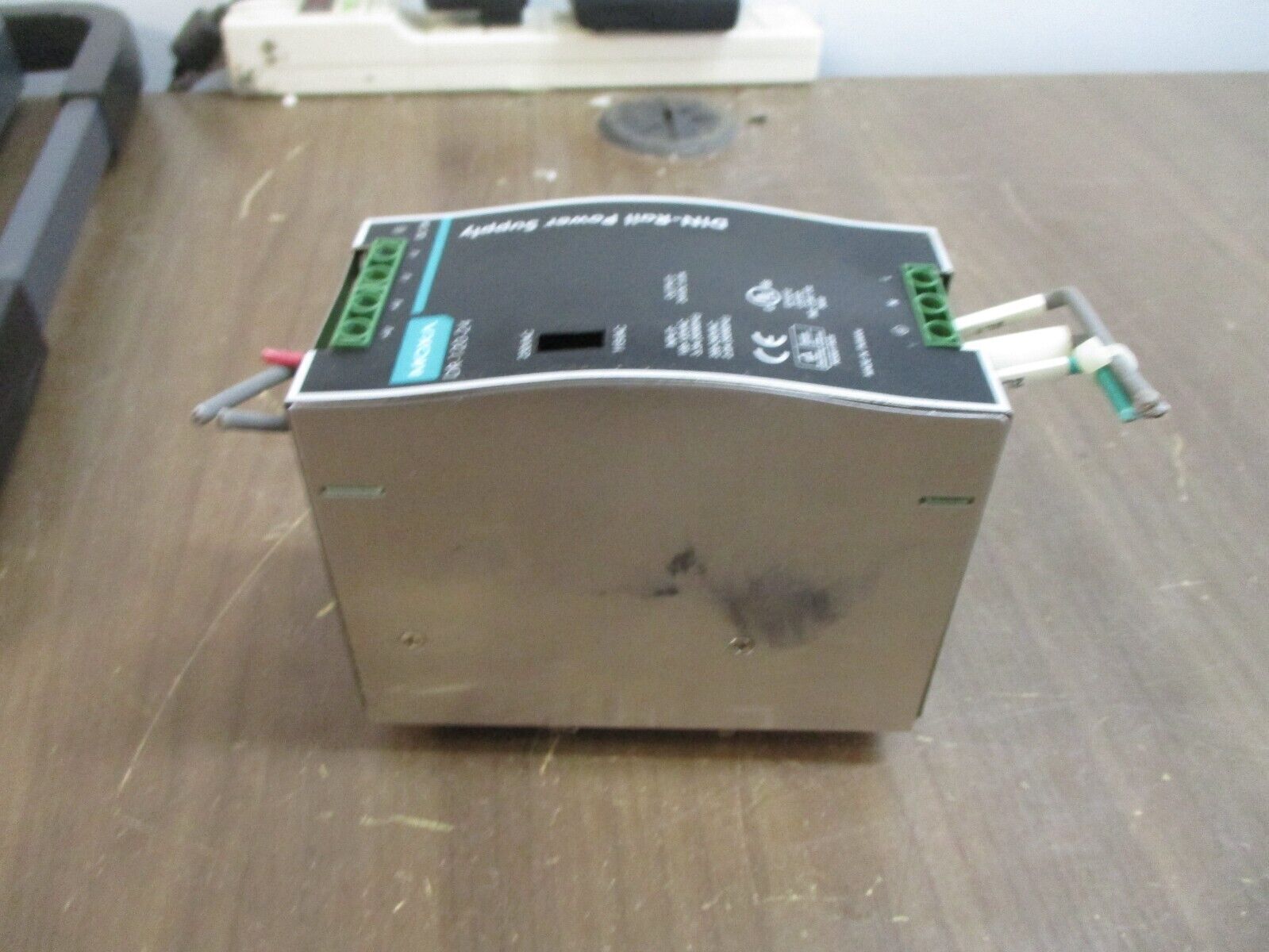 Moxa DIN-Rail Power Supply DR-120-24 Output: 24VDC 5A Used