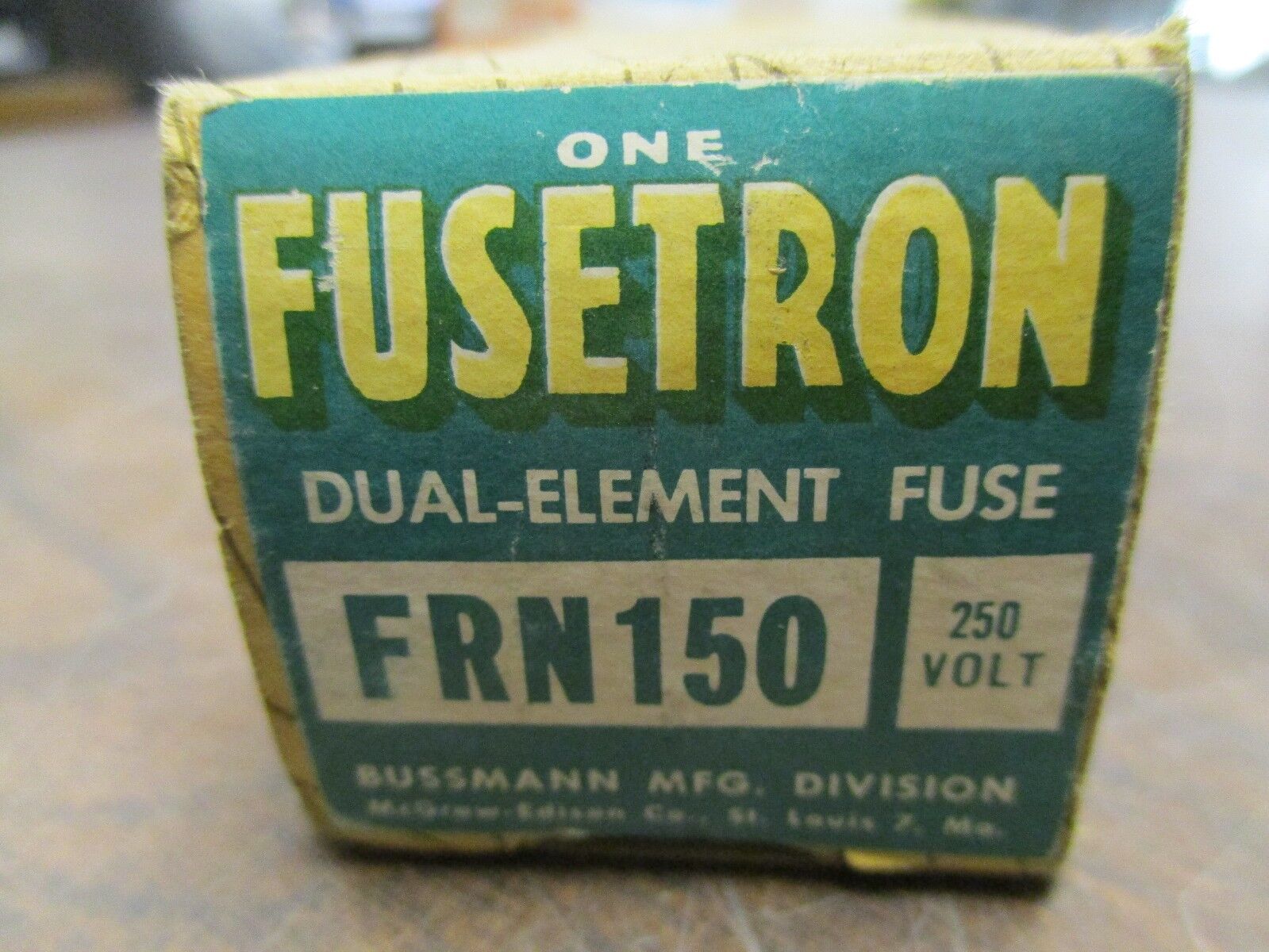 Bussmann Fusetron Fuse FRN 150 250V 150A New Surplus