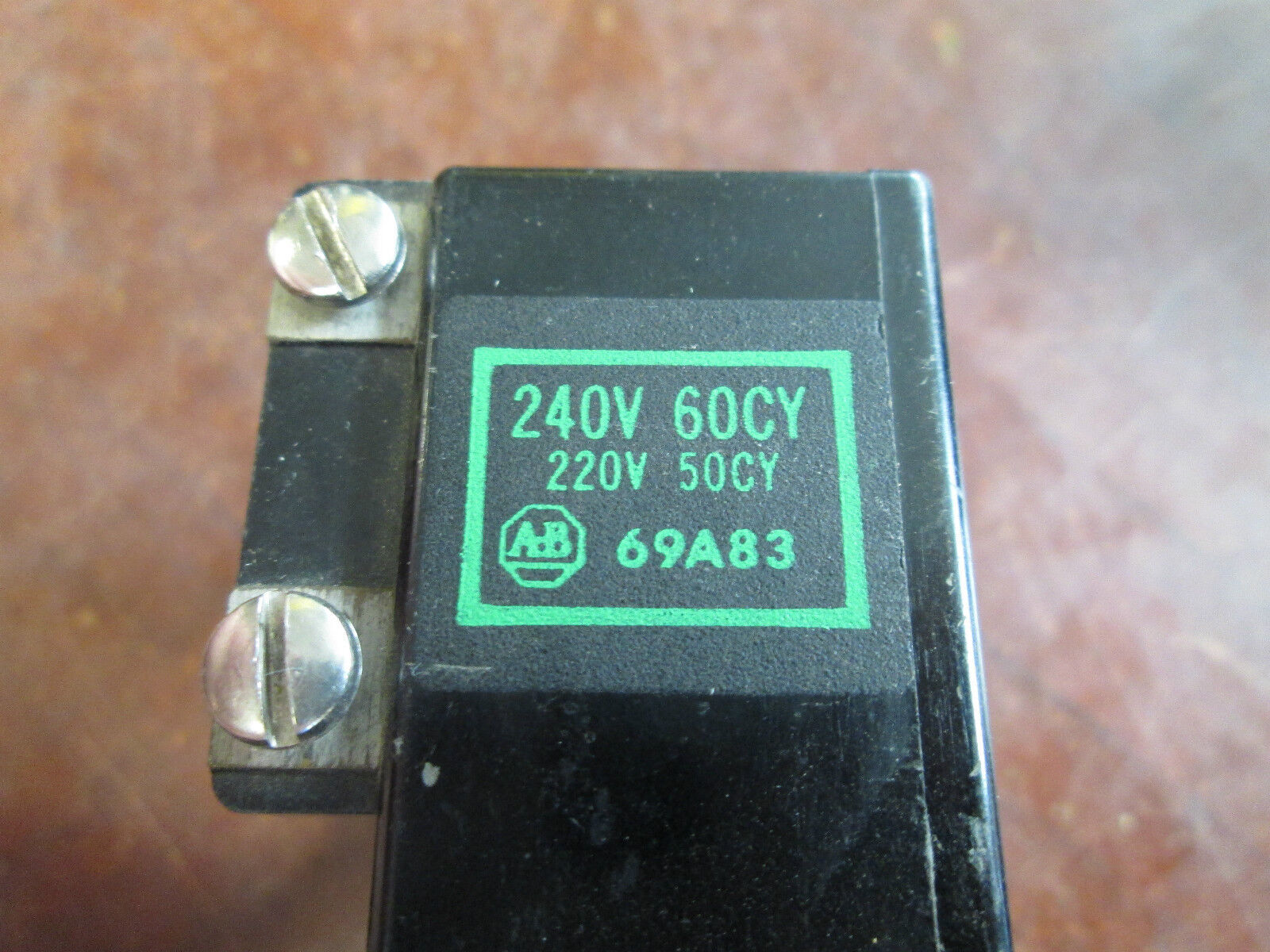 Allen-Bradley Magnetic Coil 69A83 240V@60Hz 220V@50Hz Used