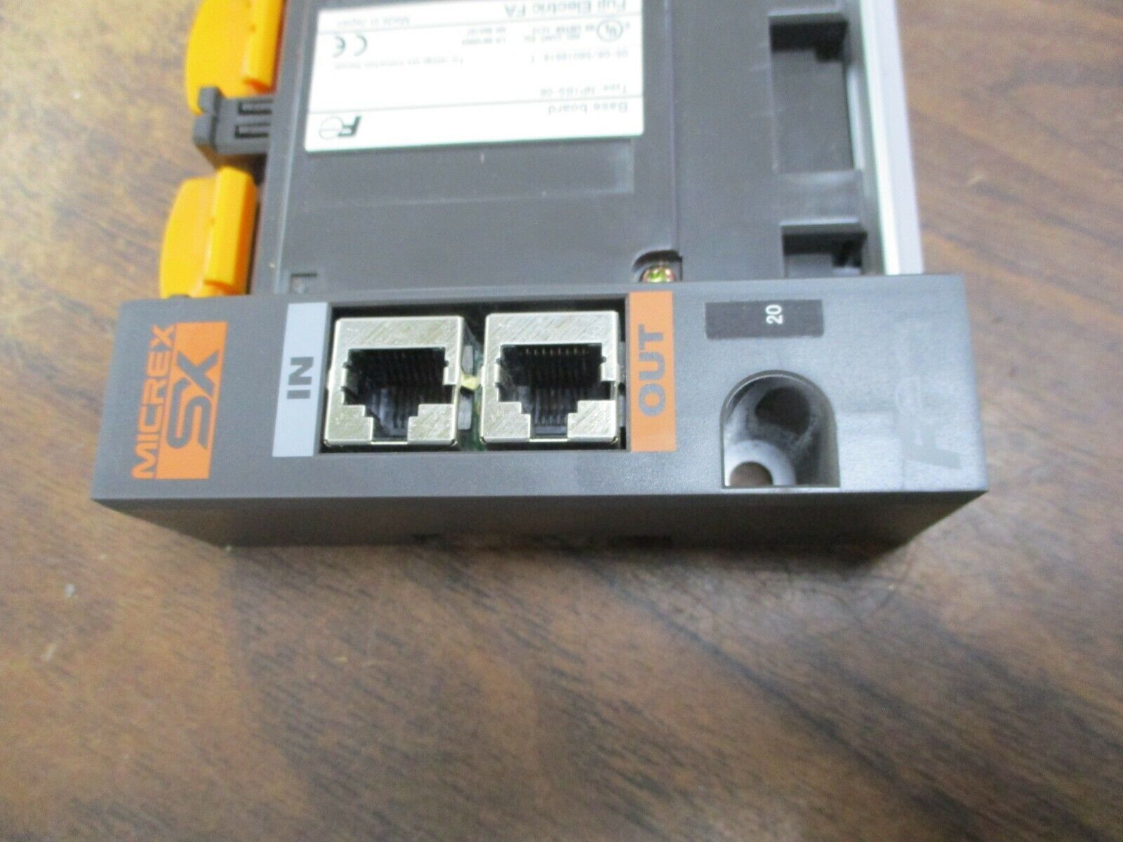 Fuji Electric Micrex SX Base Board NP1BS-08 Used