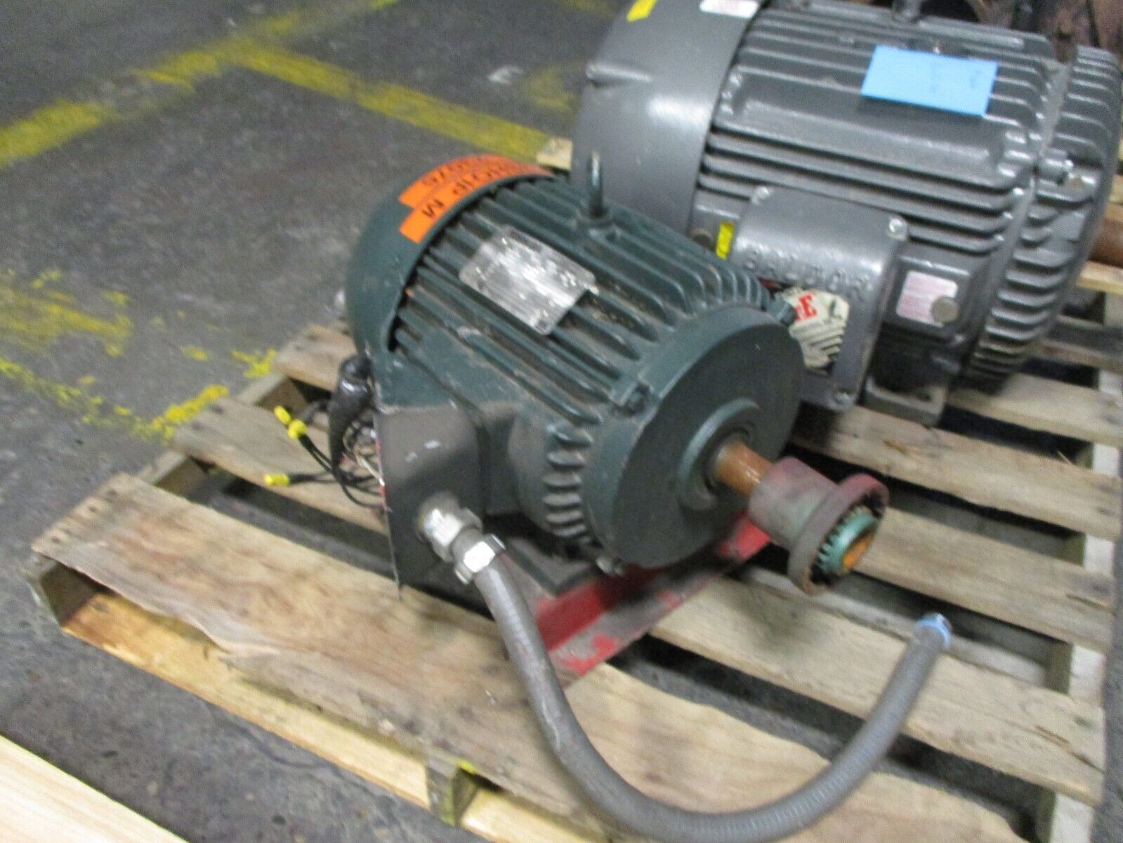 Toshiba Induction Motor BY754FLF2USH04 7.5HP 230/460V 18.6/9.3A 1800RPM 60Hz