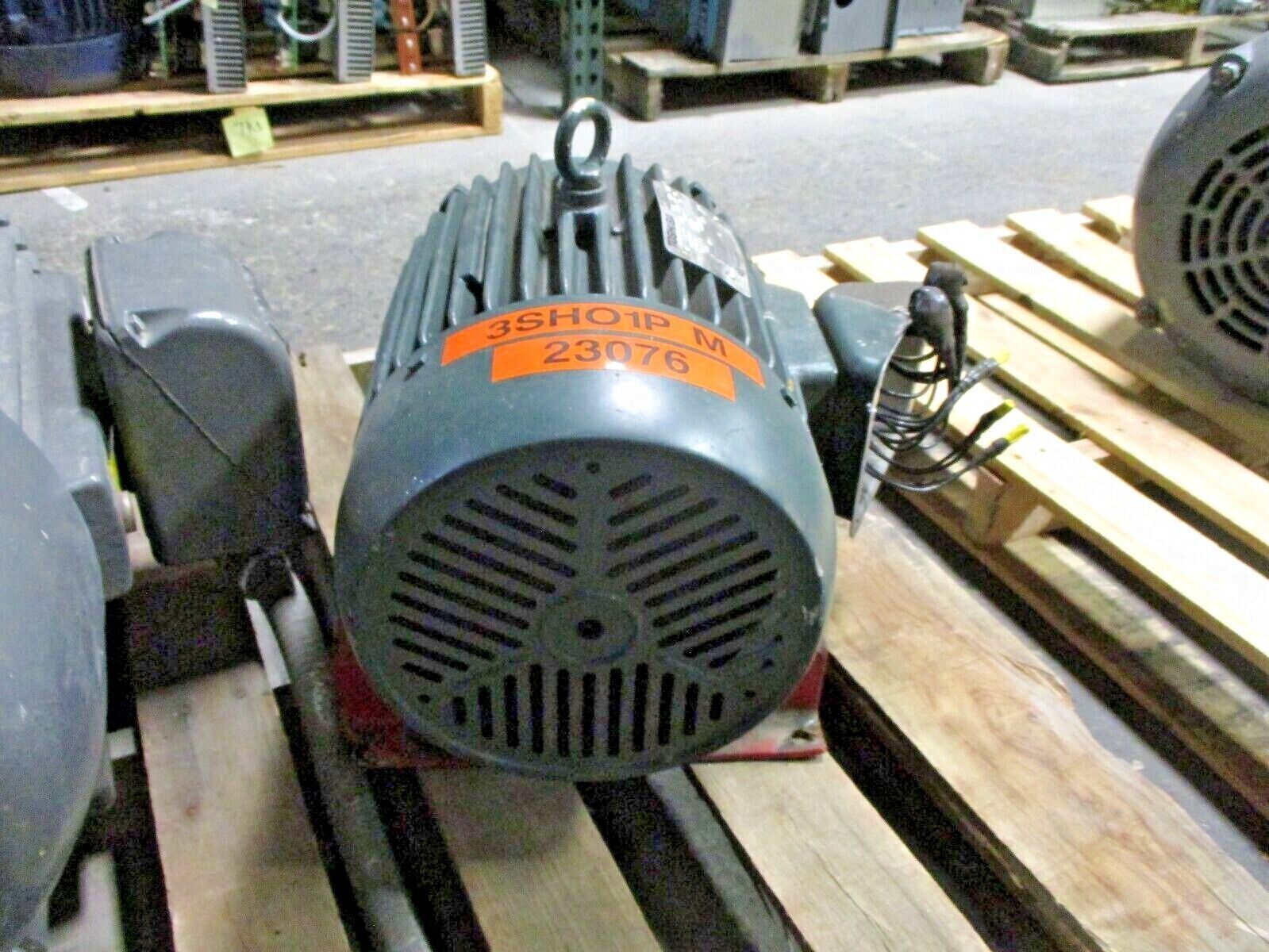 Toshiba Induction Motor BY754FLF2USH04 7.5HP 230/460V 18.6/9.3A 1800RPM 60Hz