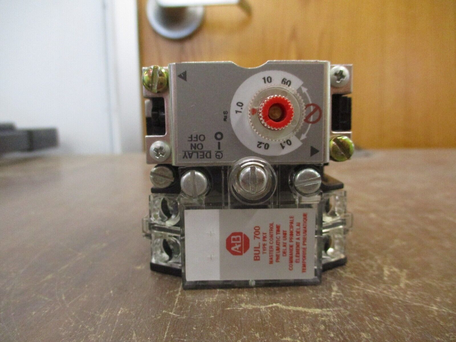 Allen-Bradley Pneumatic Time-Delay Attachment 700-PKT Ser. E New Surplus