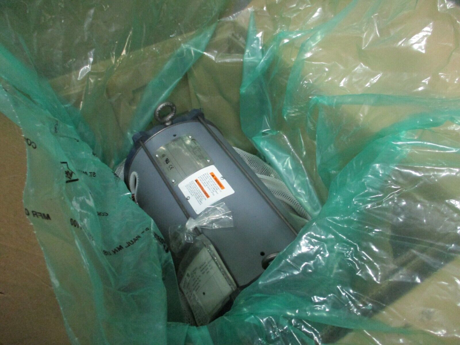 Century AC Motor PJ4AA93F19C 15HP 1400RPM 184 Frame DP Enclosure New Surplus